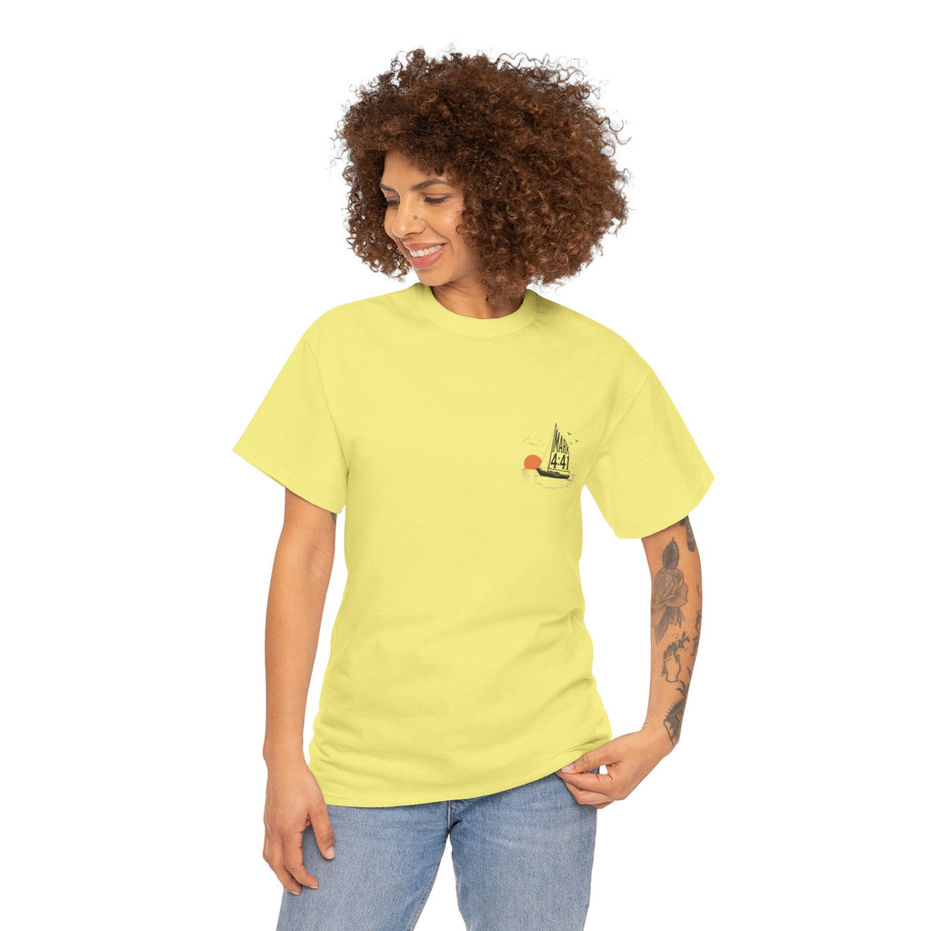 Who Is This That Even the Wind and the Waves Obey Him? - Mark 4:41 Scripture Tee