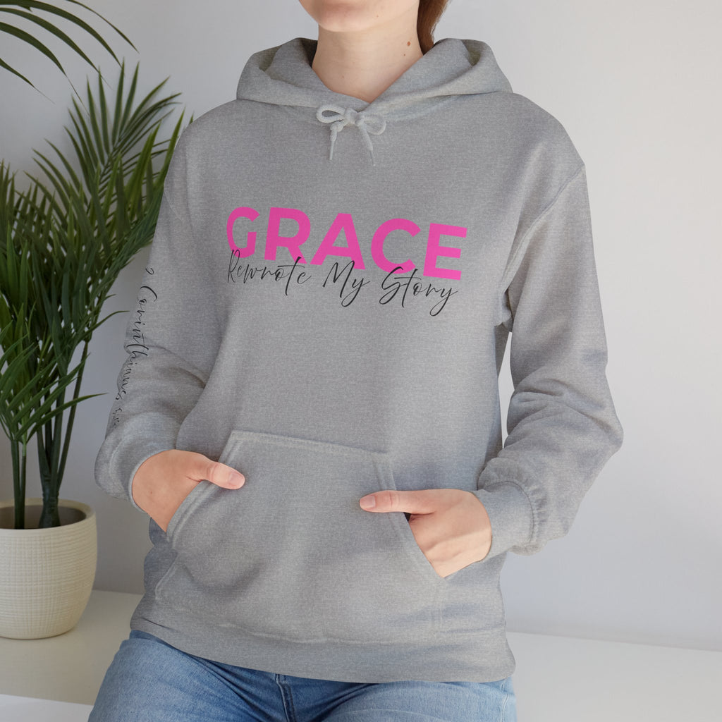 Grace Rewrote My Story Hoodie Pullover