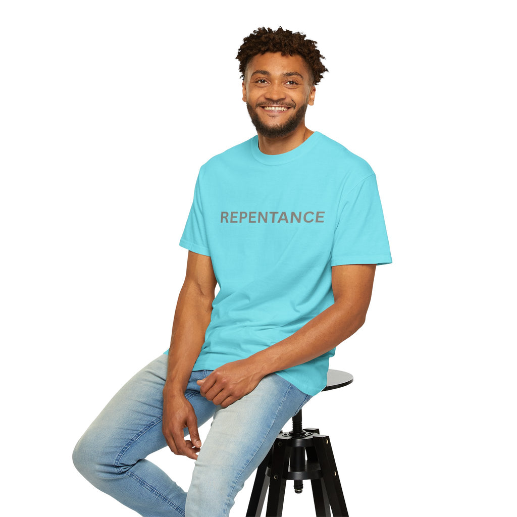Repentance T-Shirt — "Create in Me a Clean Heart" Psalm 51:10 Christian Tee