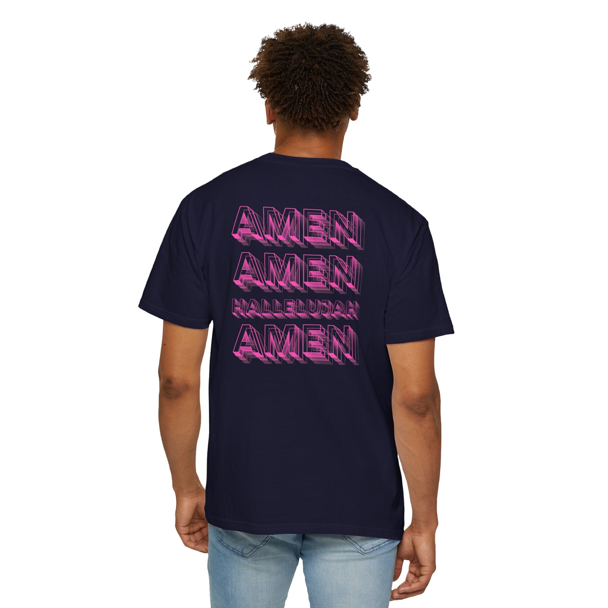 Amen Amen Hallelujah Amen Psalms 150:6 Graphic T-Shirt