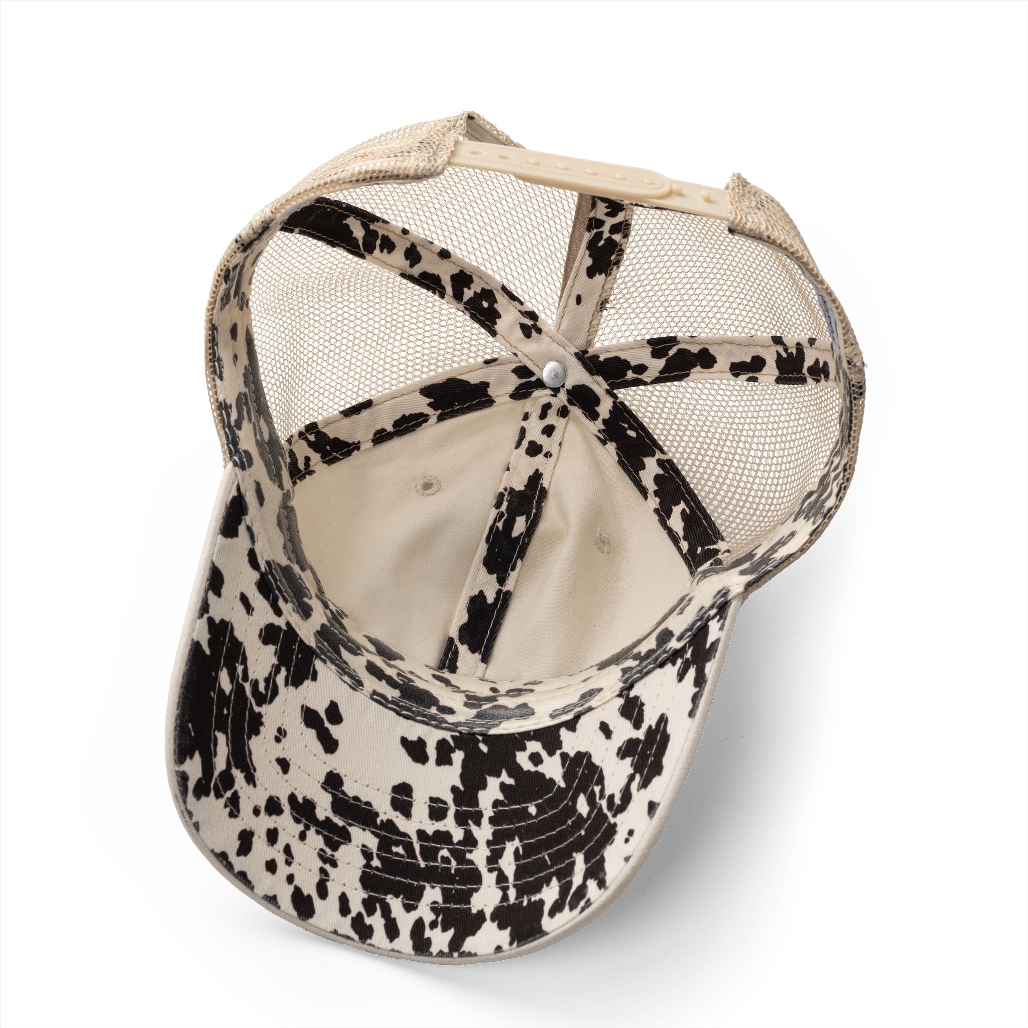 Fueled By Coffee and Prayer Women's Washed Mesh-Back Cap