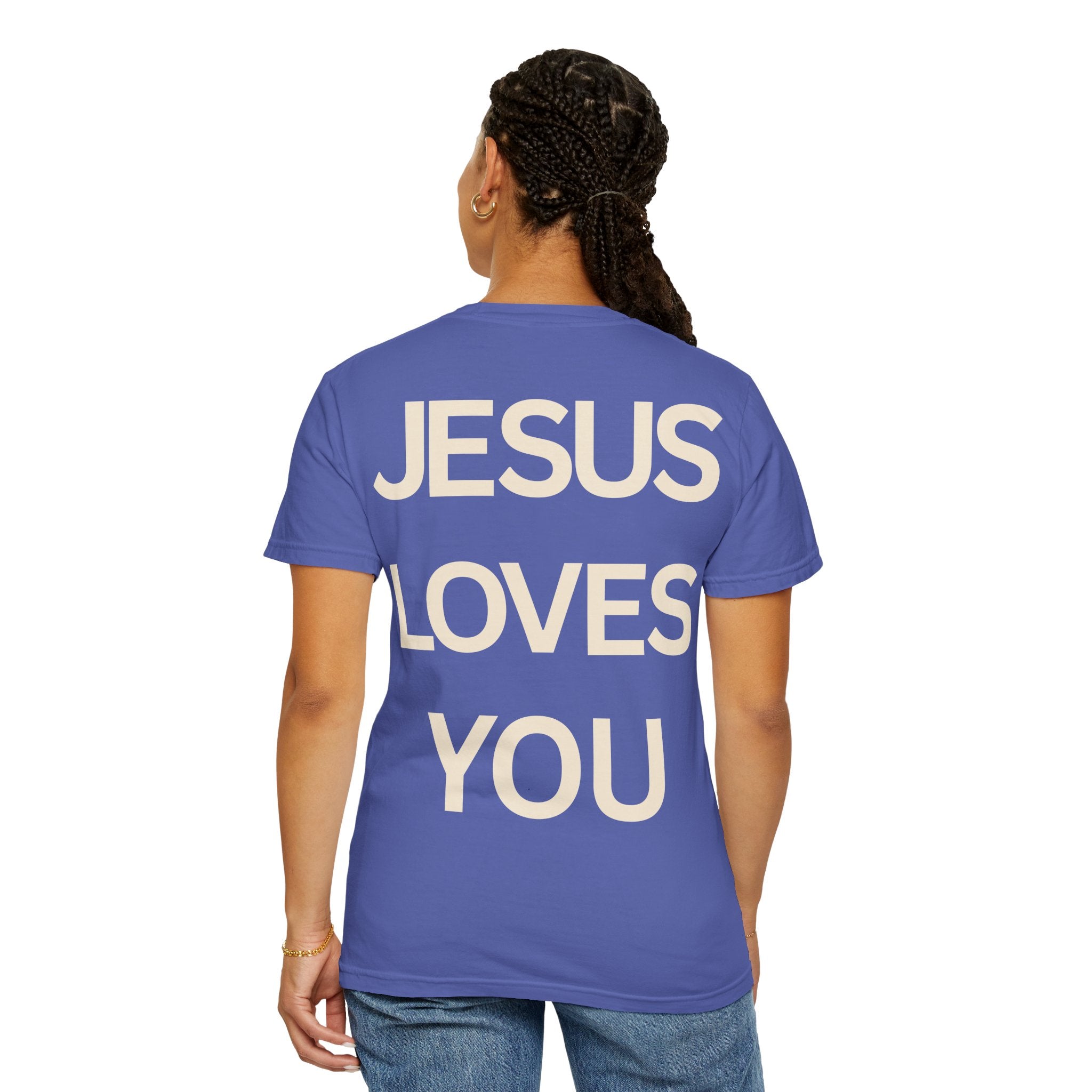 Jesus Loves You Romans 5:8 T-Shirt
