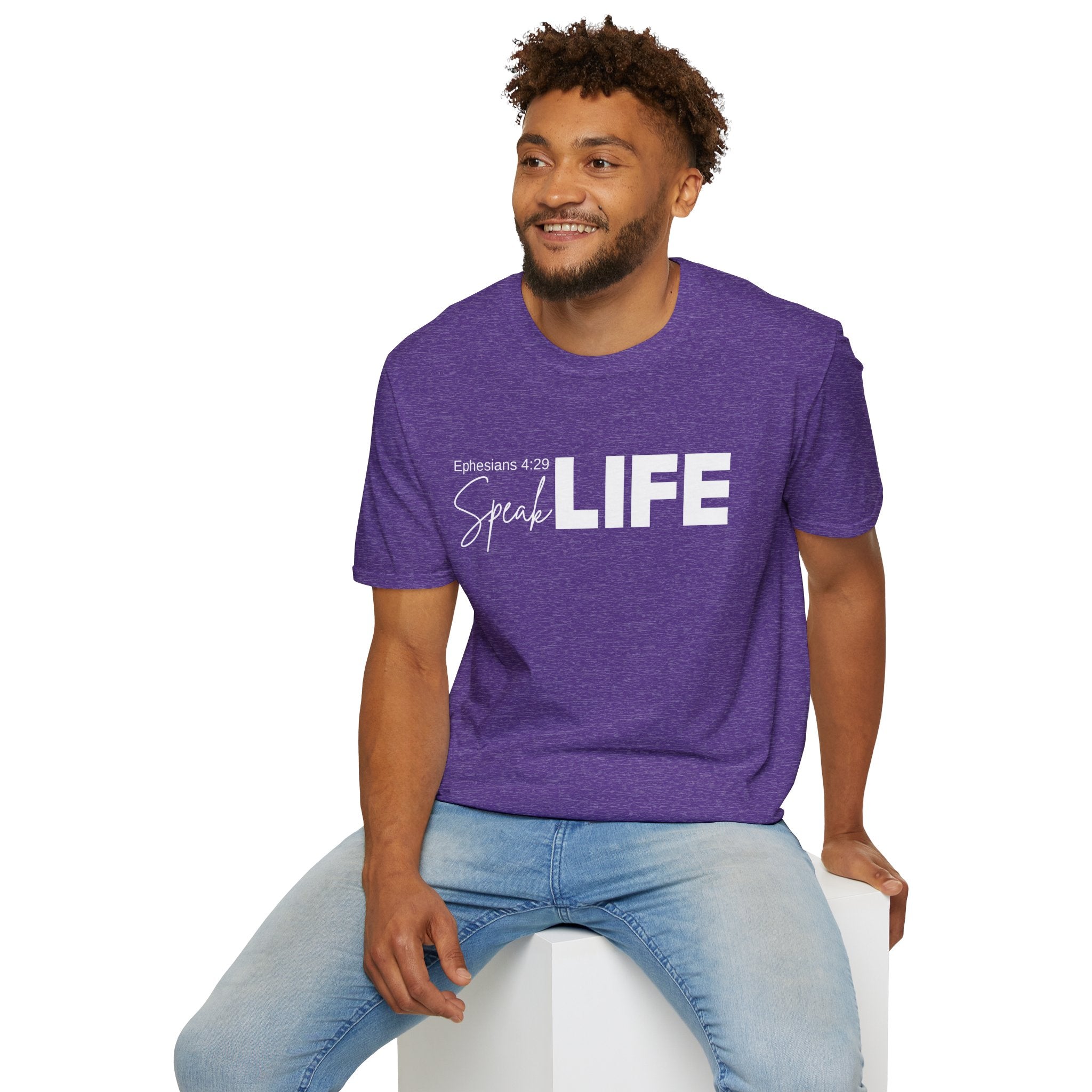 Speak Life Ephesians 4:29 Scripture T-Shirt