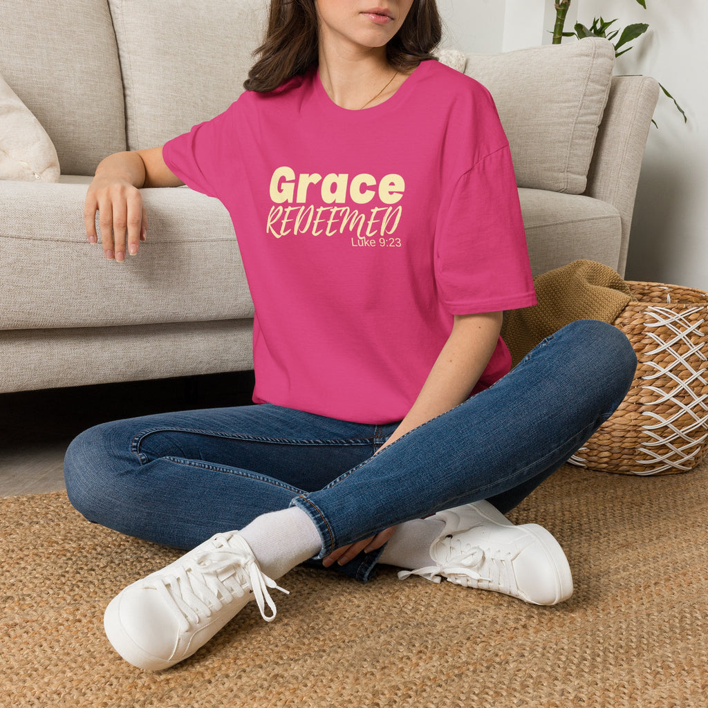 Grace Redeemed Luke 9:23 T-Shirt