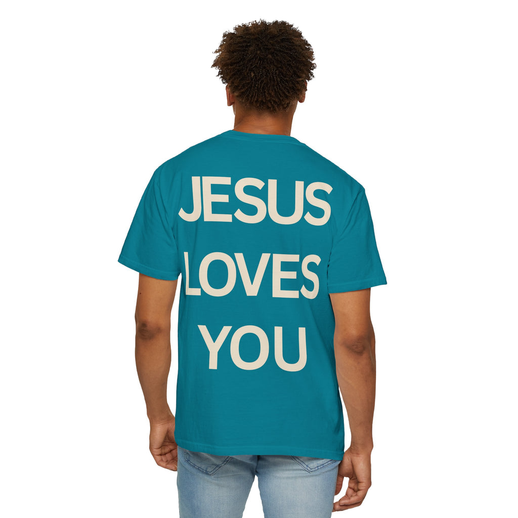 Jesus Loves You Romans 5:8 T-Shirt