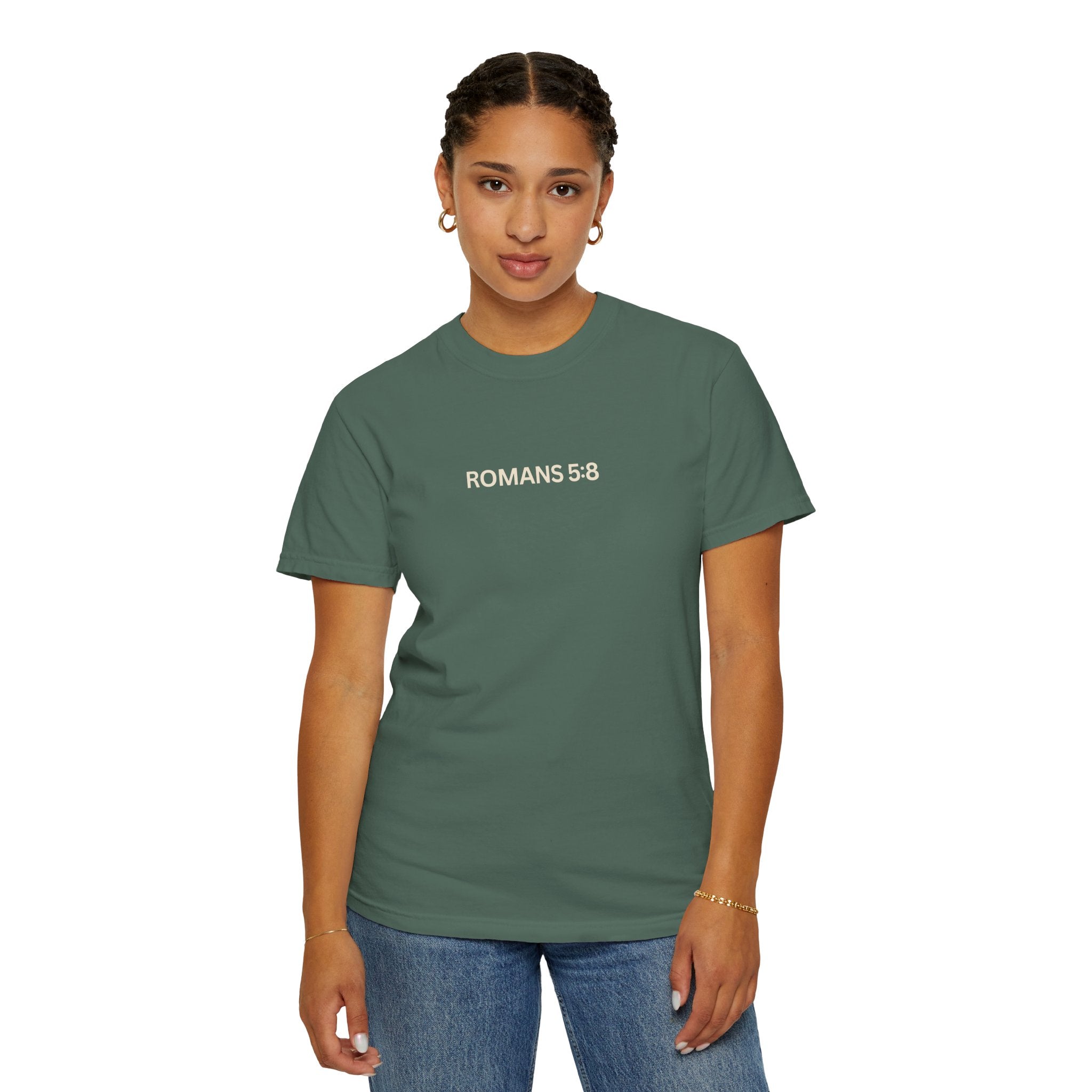 Jesus Loves You Romans 5:8 T-Shirt