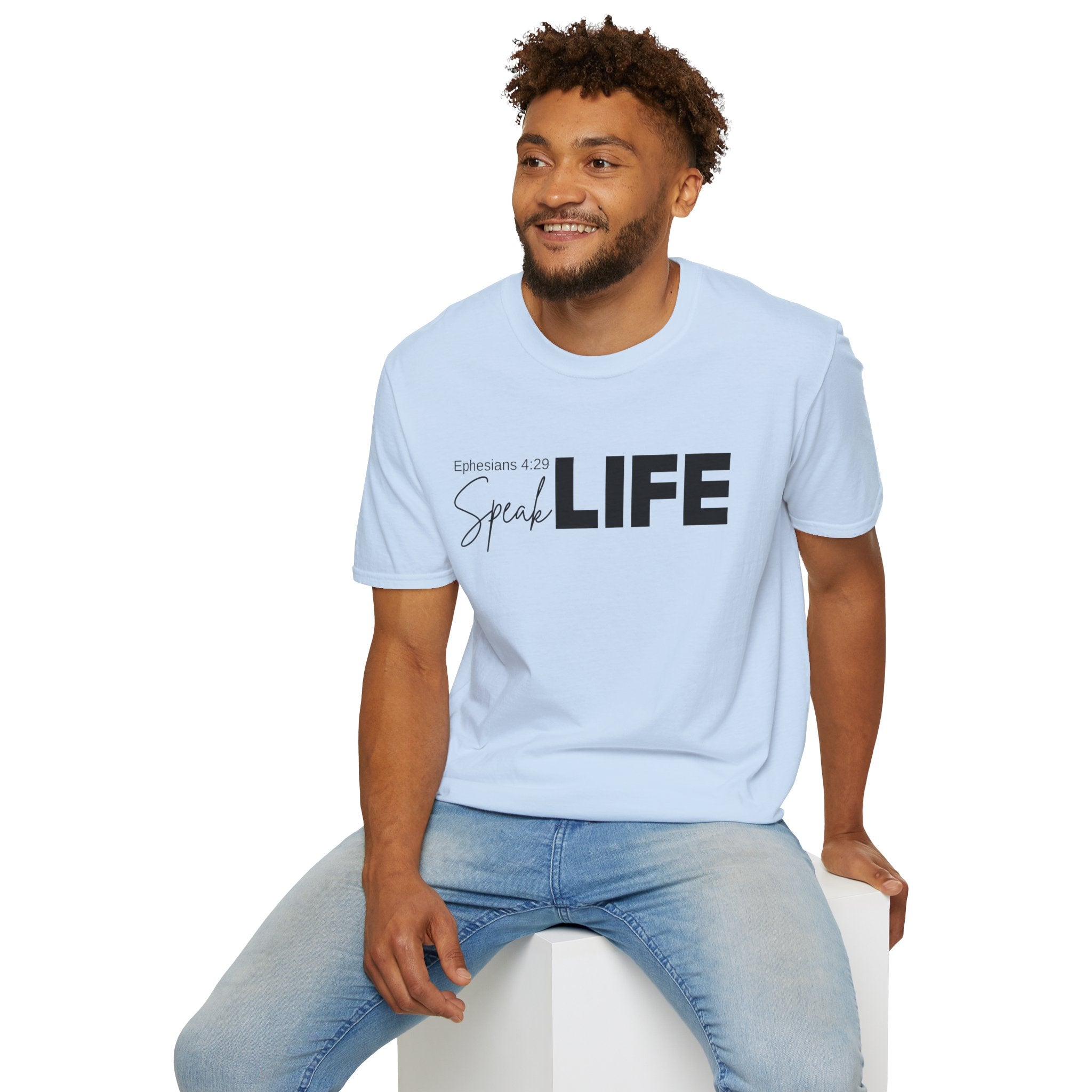Speak Life Ephesians 4:29 Scripture T-Shirt