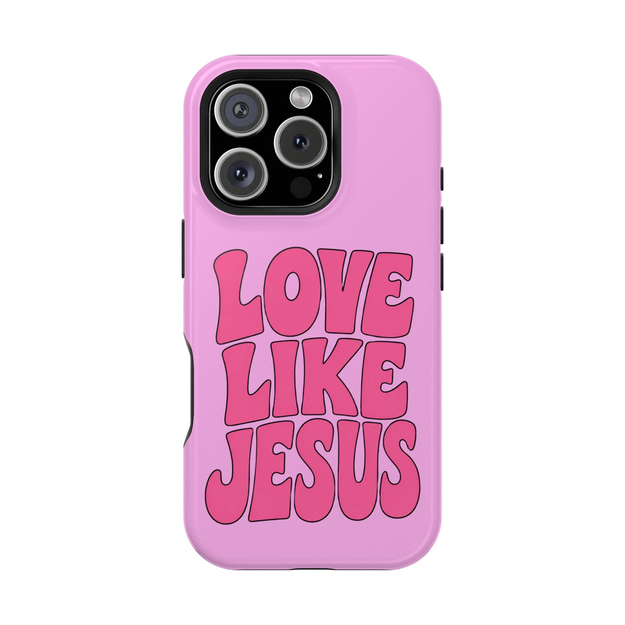 Love Like Jesus Magnetic Phone Case — Impact-Resistant