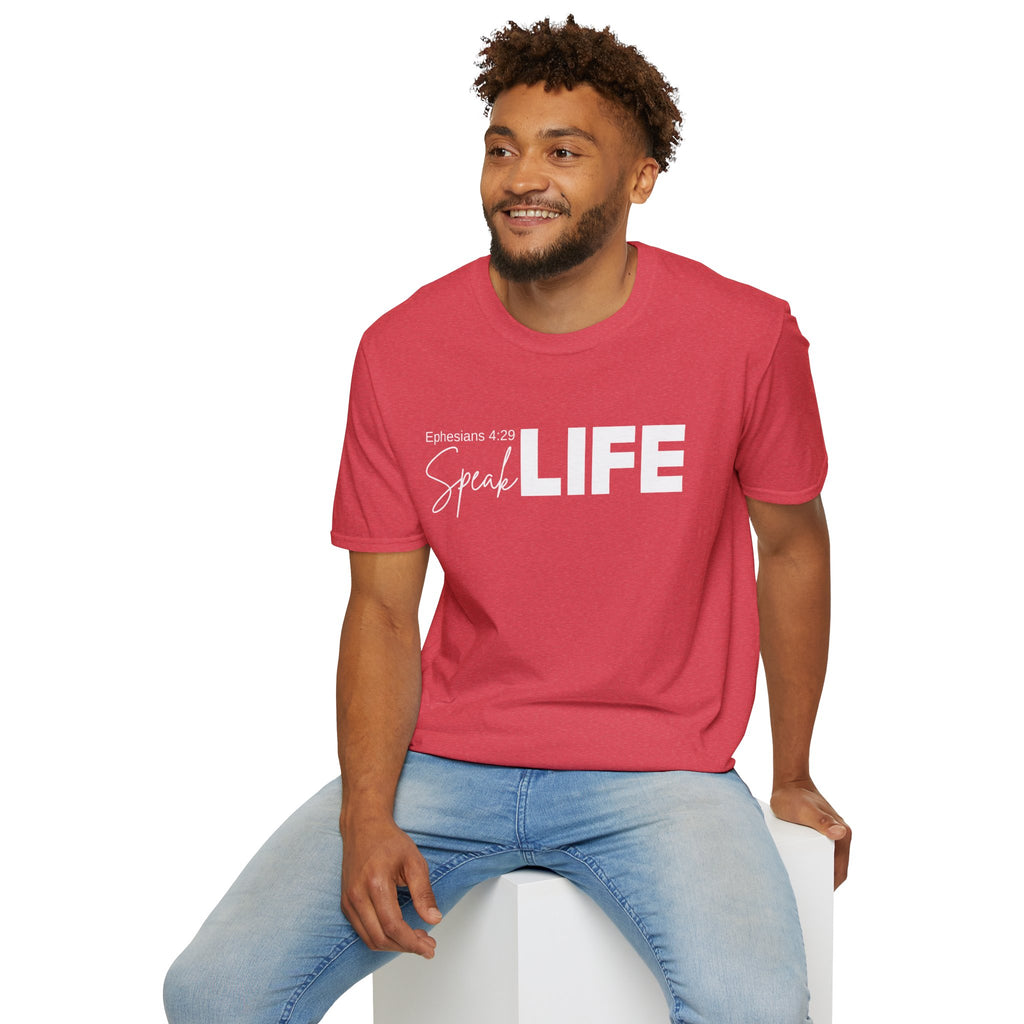 Speak Life Ephesians 4:29 Scripture T-Shirt