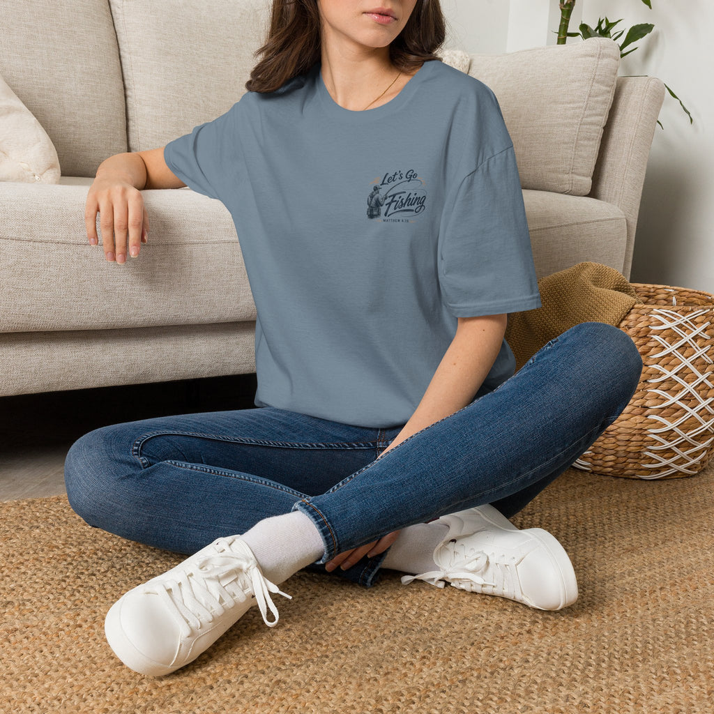 Fishing T-Shirt — "I Will Make You Fishers of Men" Fishing Tee