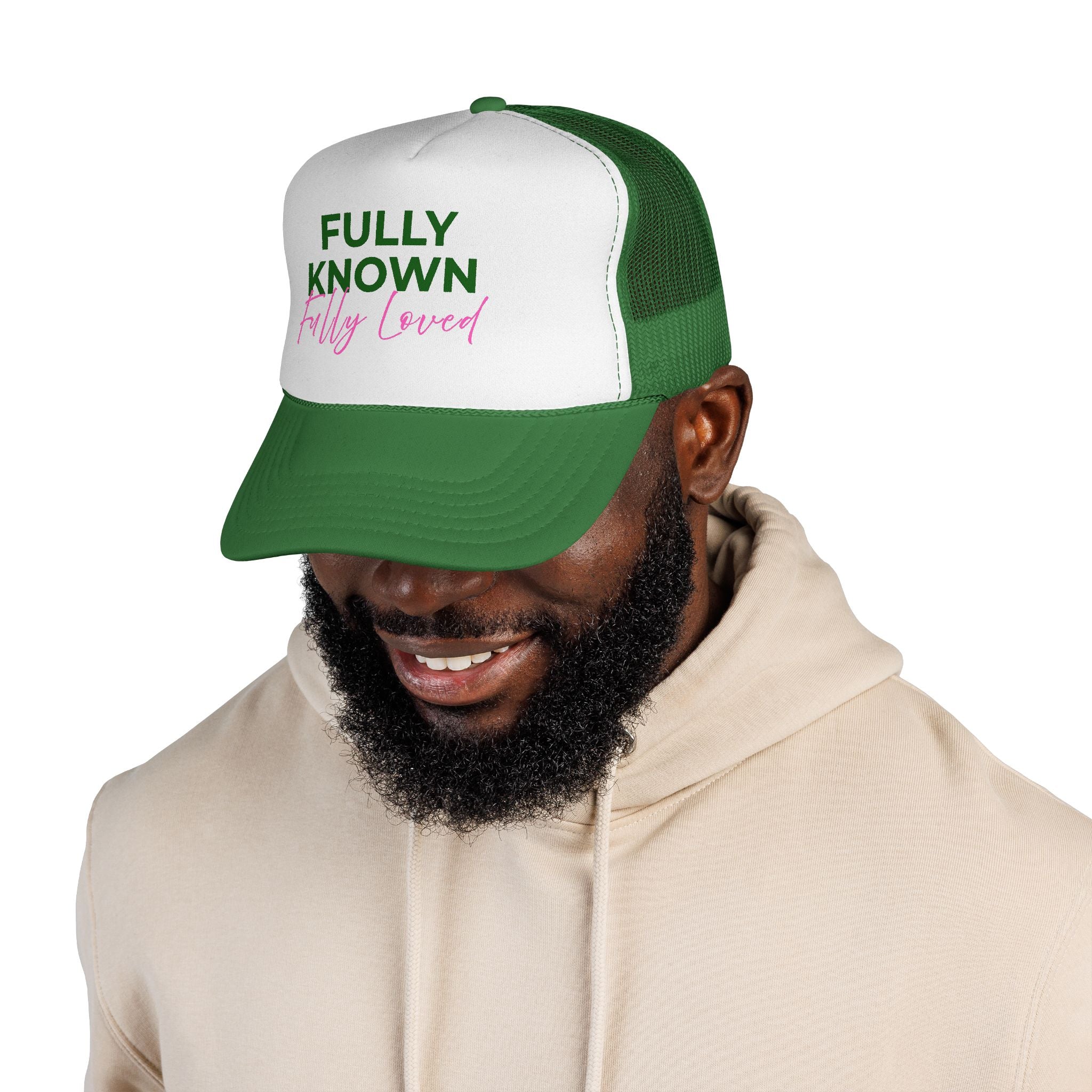 Fully Known Fully Loved Trucker Hat