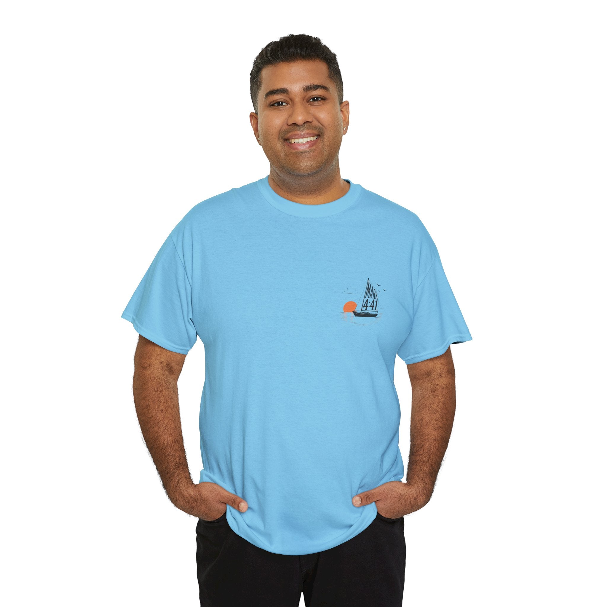 Who Is This That Even the Wind and the Waves Obey Him? - Mark 4:41 Scripture Tee