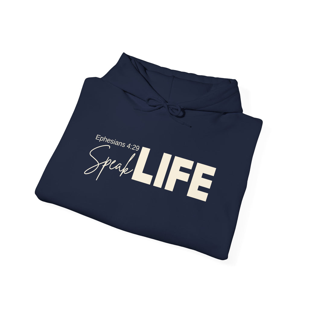Speak Life Ephesians 4:29 Hoodie Pullover