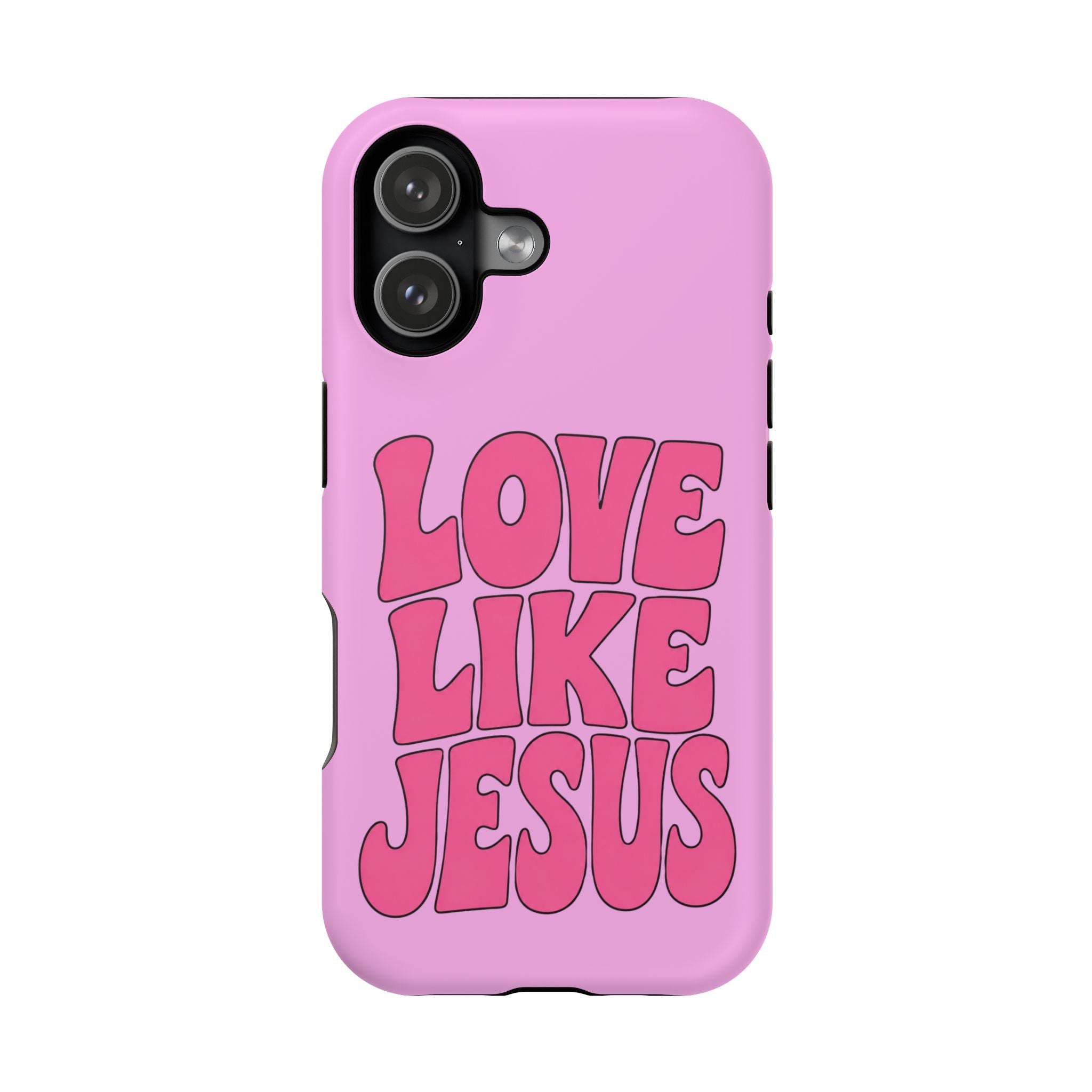 Love Like Jesus Magnetic Phone Case — Impact-Resistant
