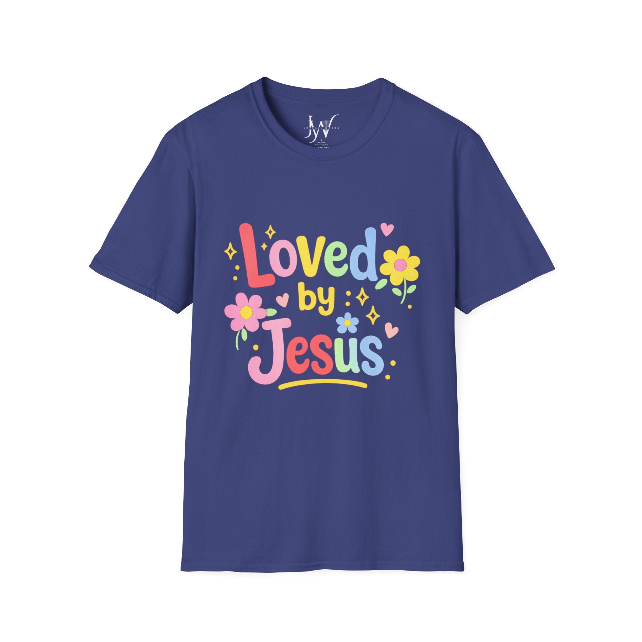 Loved by Jesus Colorful T-Shirt