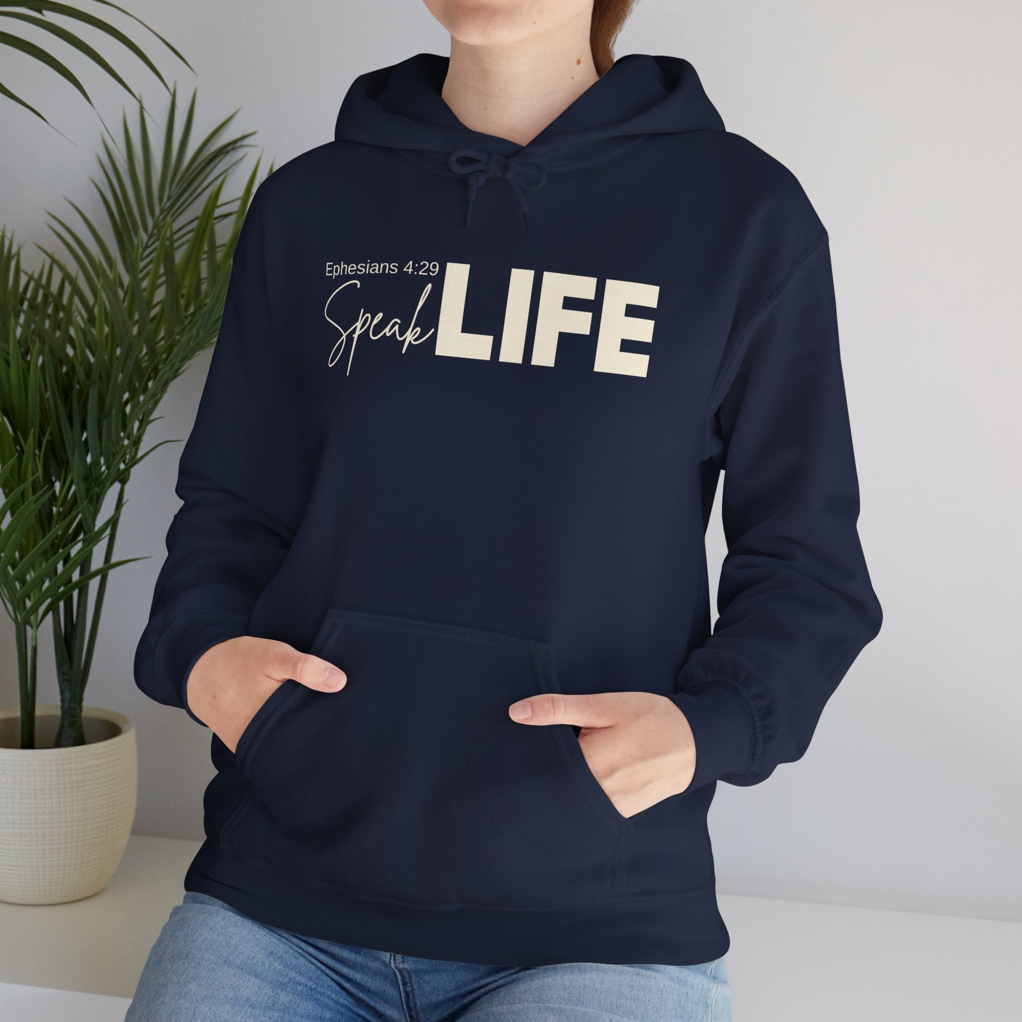 Speak Life Ephesians 4:29 Hoodie Pullover