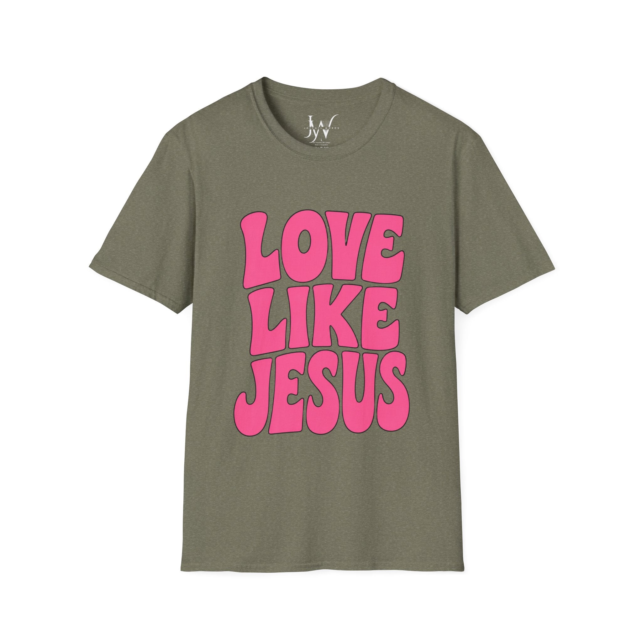 Love Like Jesus Groovy T-Shirt