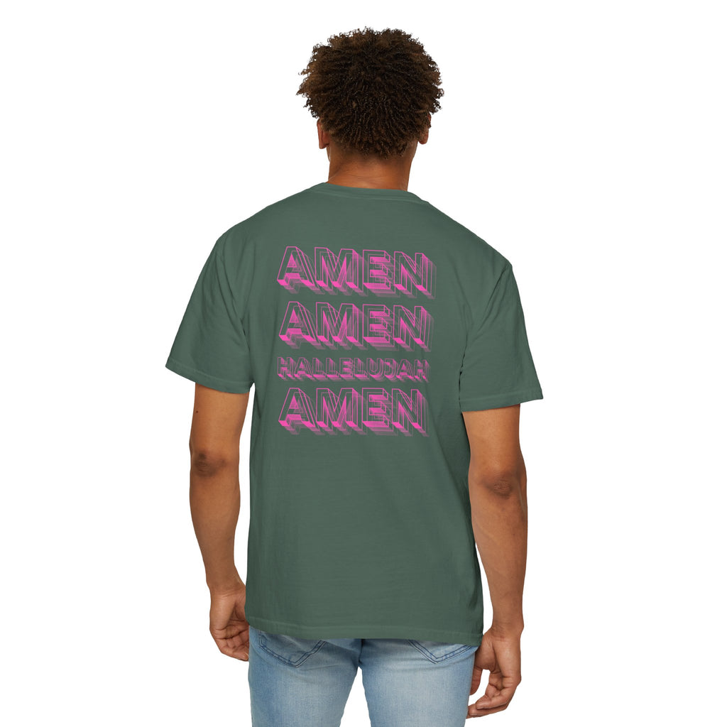 Amen Amen Hallelujah Amen Psalms 150:6 Graphic T-Shirt