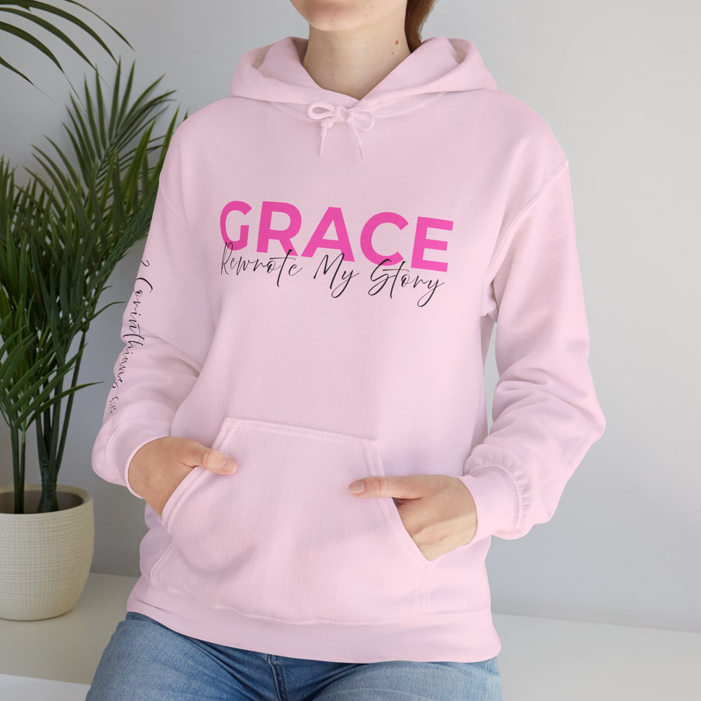 Grace Rewrote My Story Hoodie Pullover
