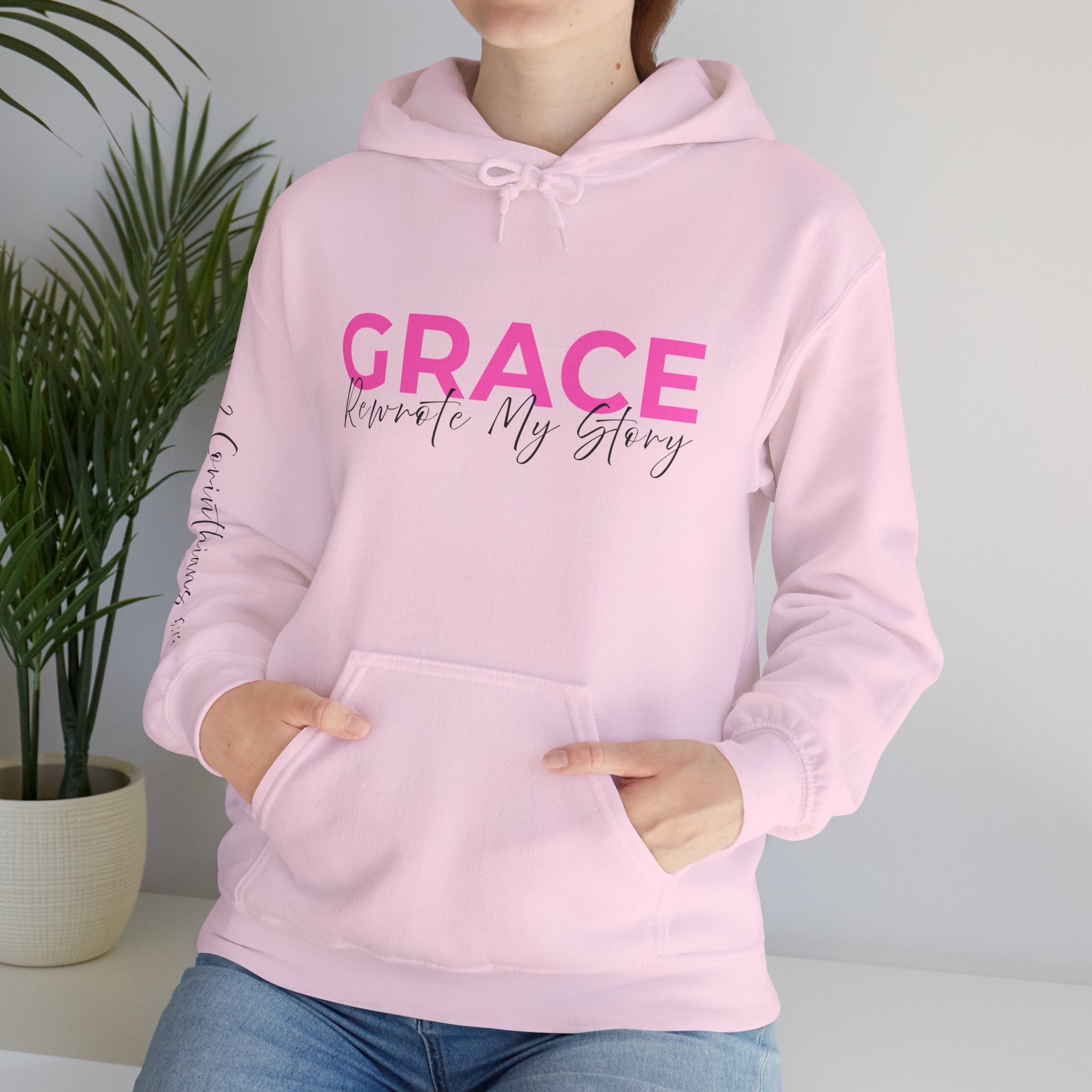 Grace Rewrote My Story Hoodie Pullover