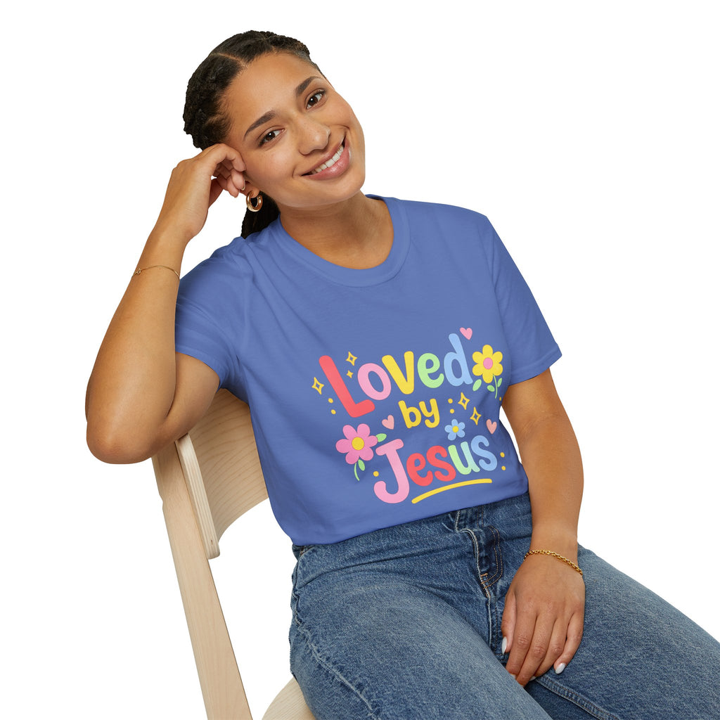 Loved by Jesus Colorful T-Shirt