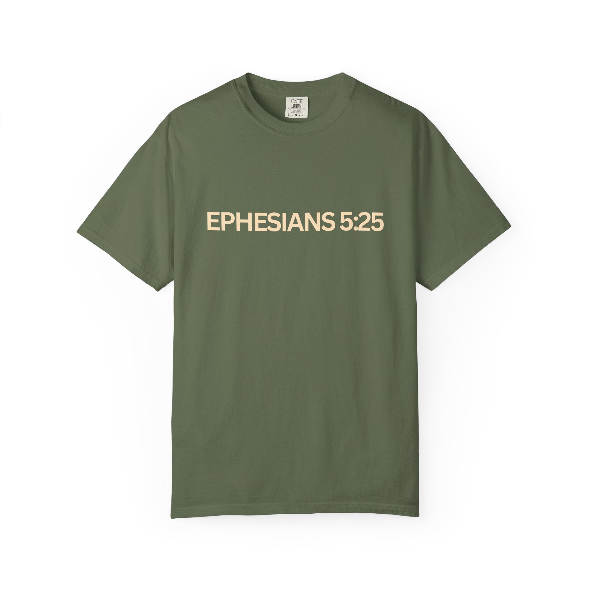 Ephesians 5:25 Scripture T-Shirt — Husbands, Love Your Wives
