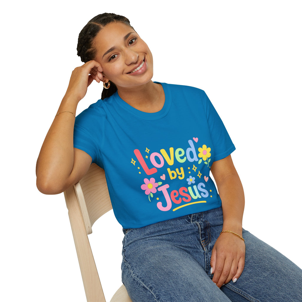 Loved by Jesus Colorful T-Shirt