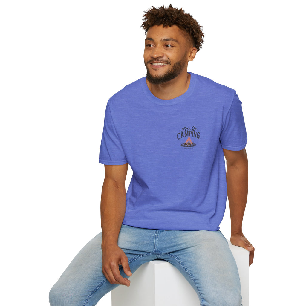 Camp More Worry Less T-Shirt - Psalm 46:10