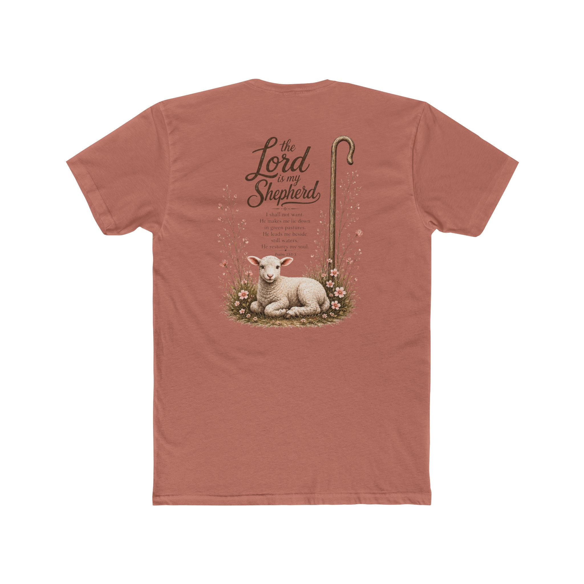 The Lord Is My Shepherd-Psalm 23:1-3 Graphic Tee