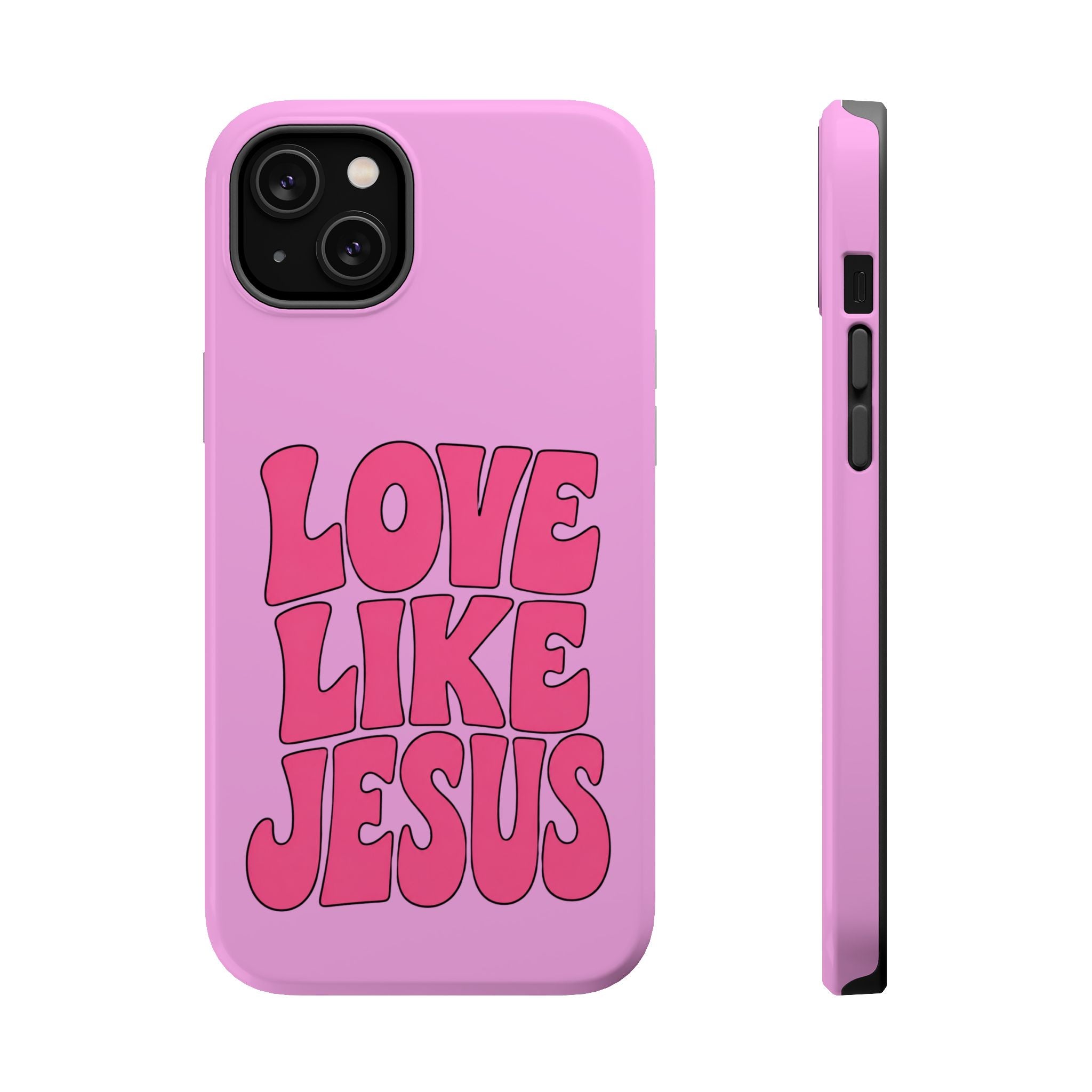 Love Like Jesus Magnetic Phone Case — Impact-Resistant