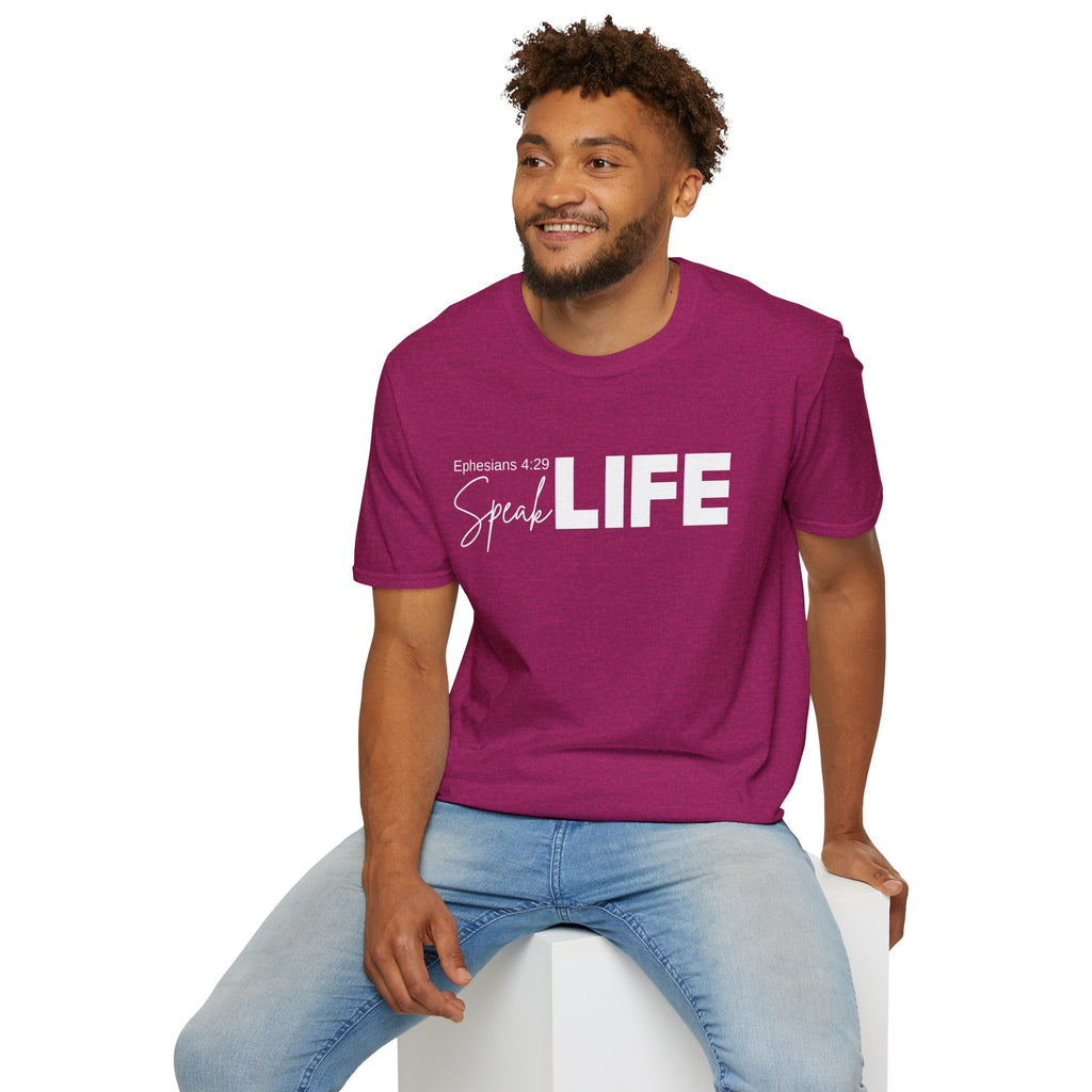 Speak Life Ephesians 4:29 Scripture T-Shirt