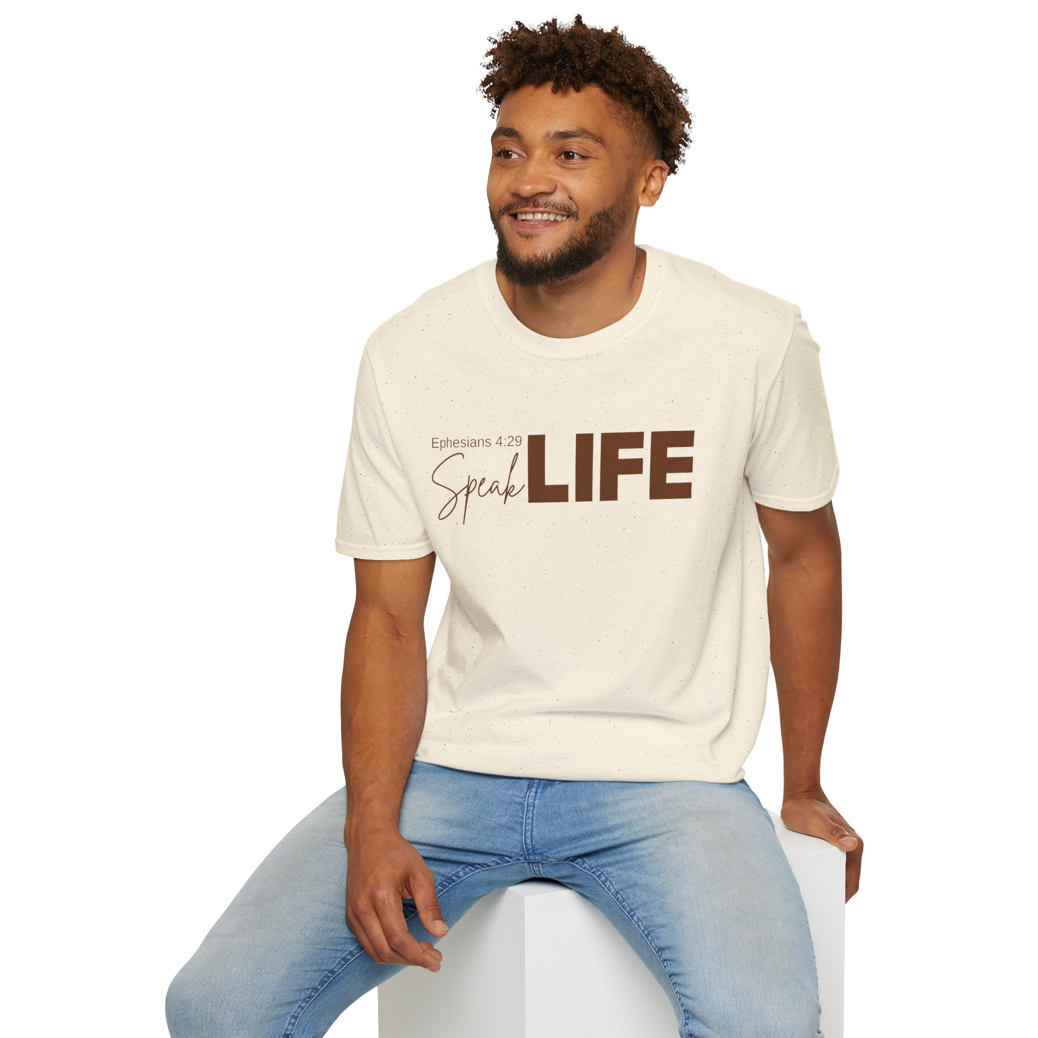 Speak Life Ephesians 4:29 Scripture T-Shirt