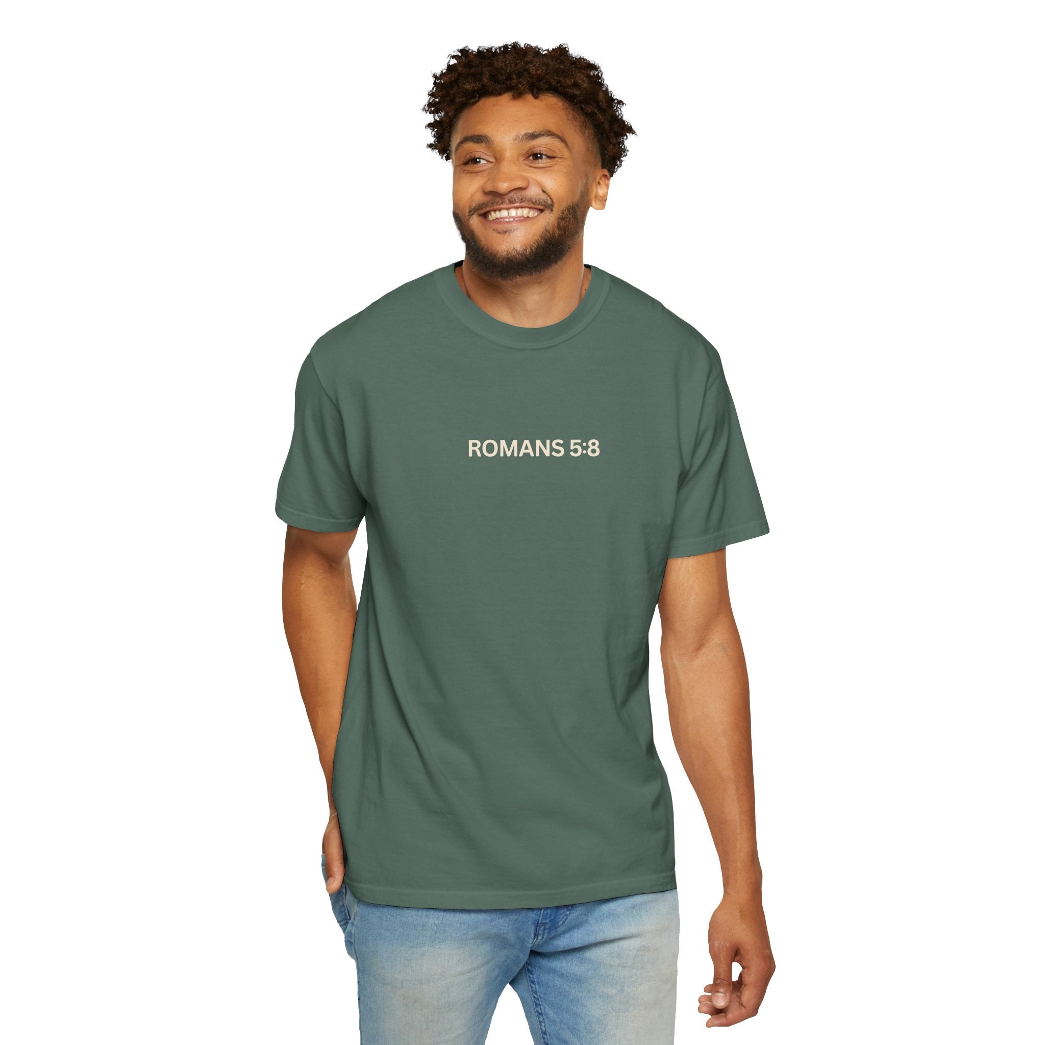 Jesus Loves You Romans 5:8 T-Shirt