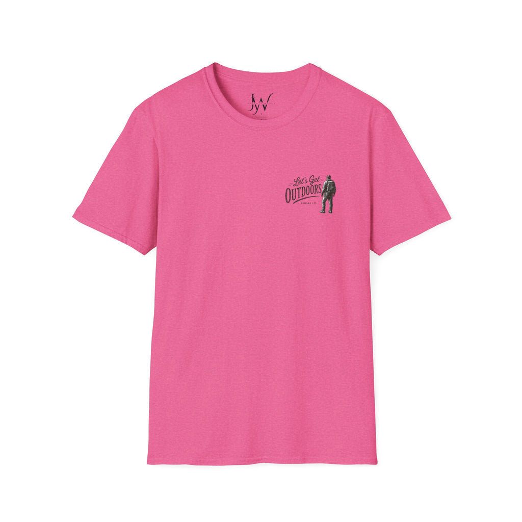 Hike Mountains Graphic — Romans 1:20 Tee