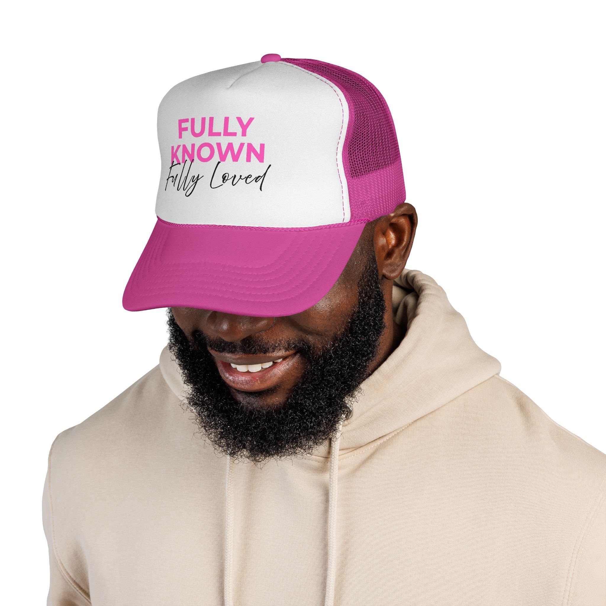 Fully Known Fully Loved Trucker Hat