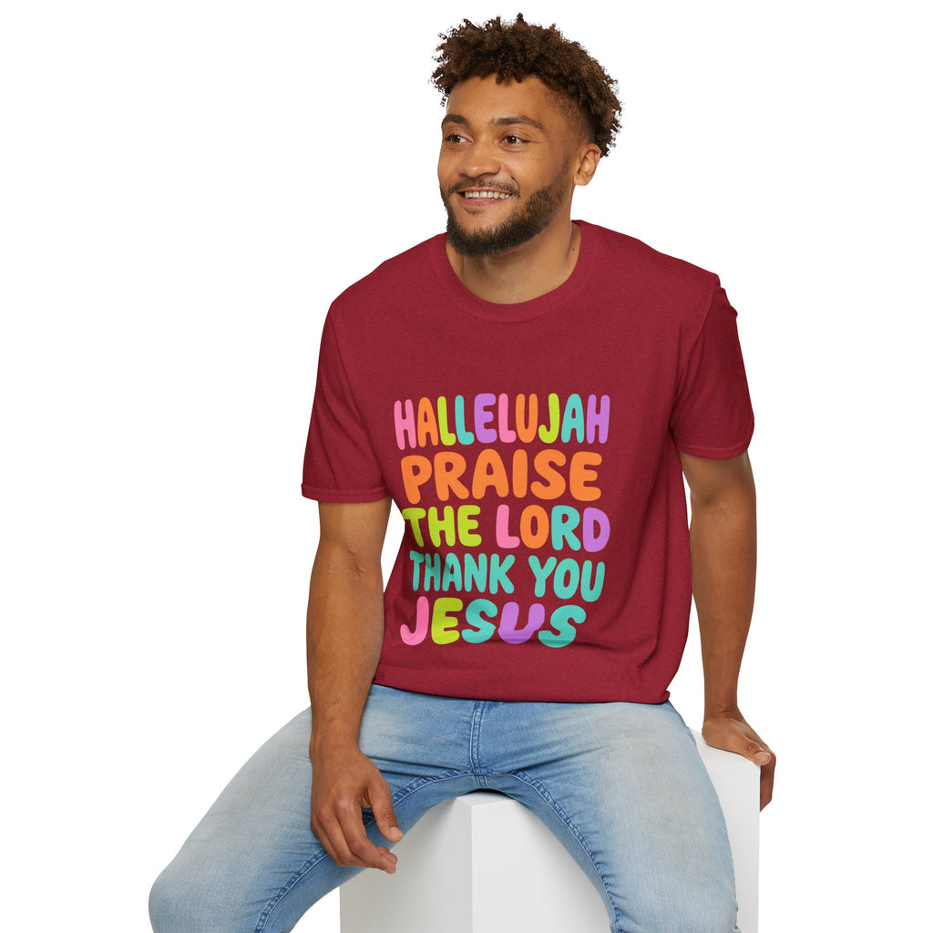 Hallelujah Praise The Lord Thank You Jesus T-Shirt