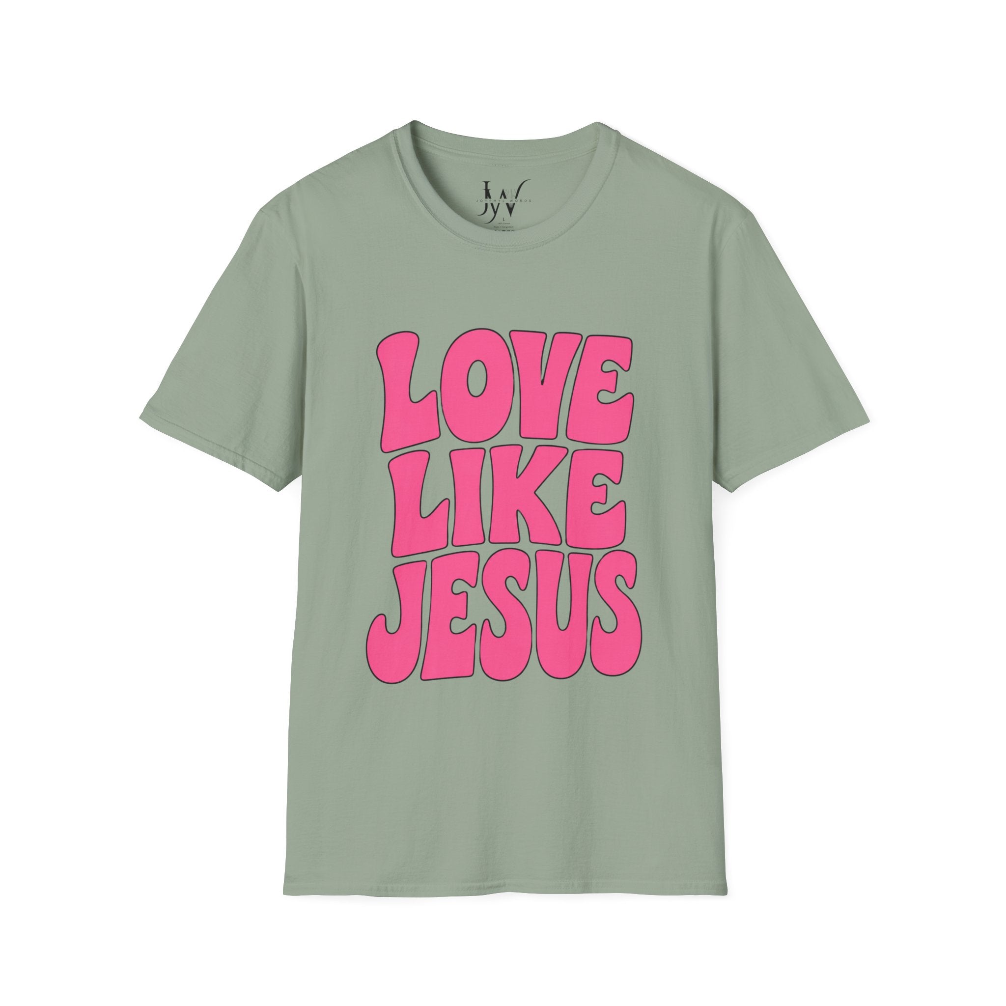 Love Like Jesus Groovy T-Shirt