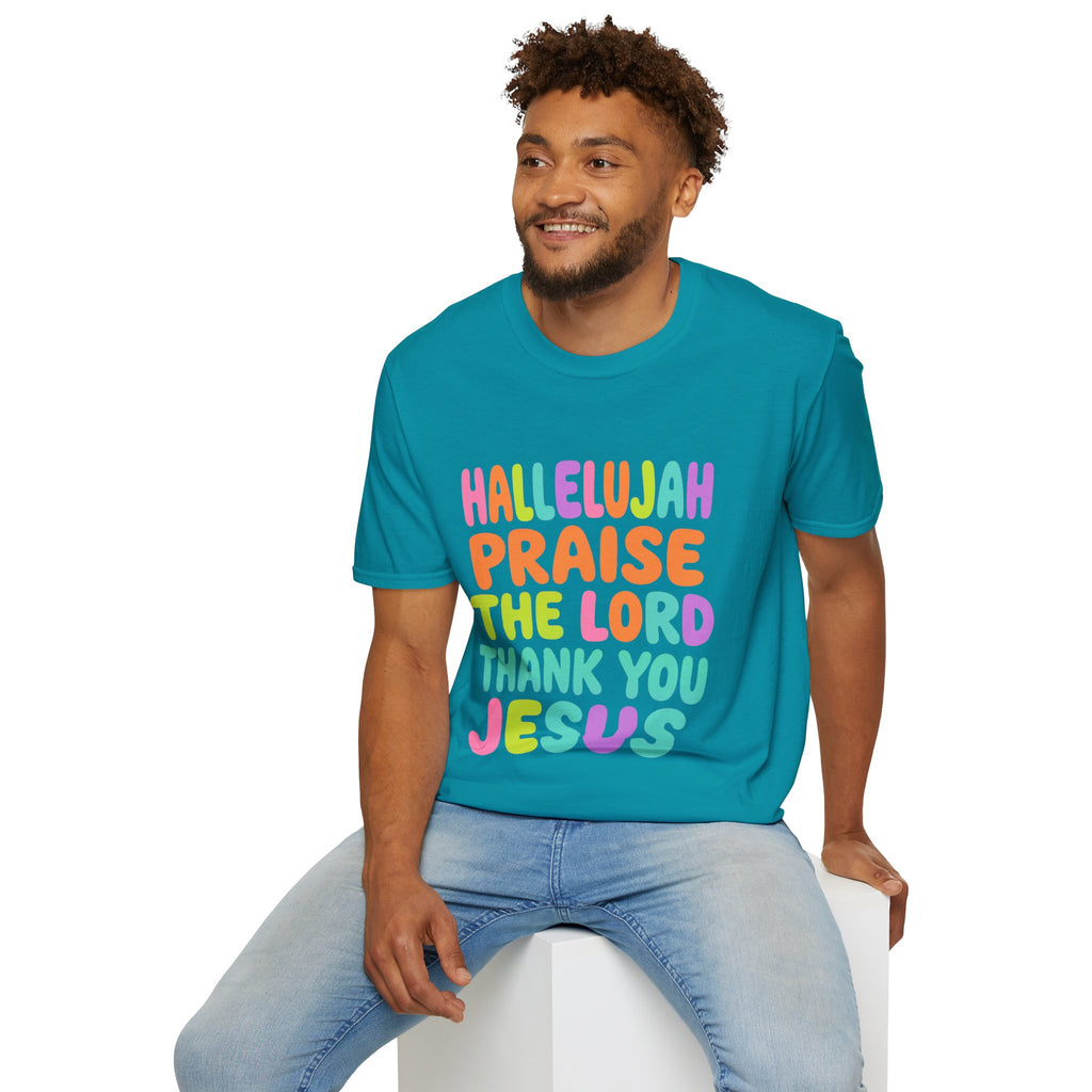 Hallelujah Praise The Lord Thank You Jesus T-Shirt