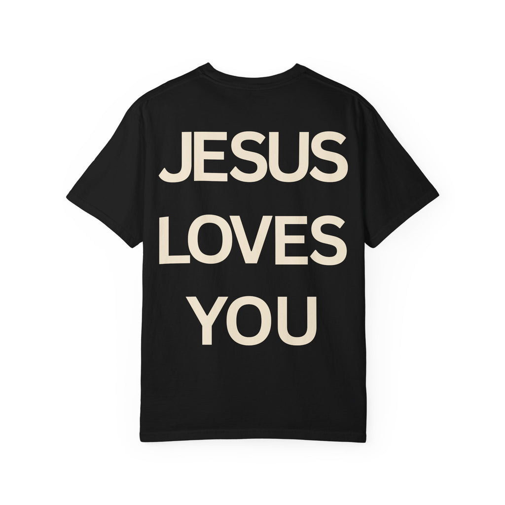 Jesus Loves You Romans 5:8 T-Shirt