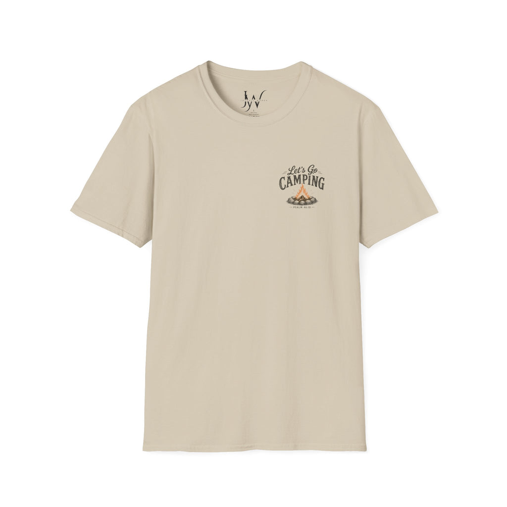Camp More Worry Less T-Shirt - Psalm 46:10