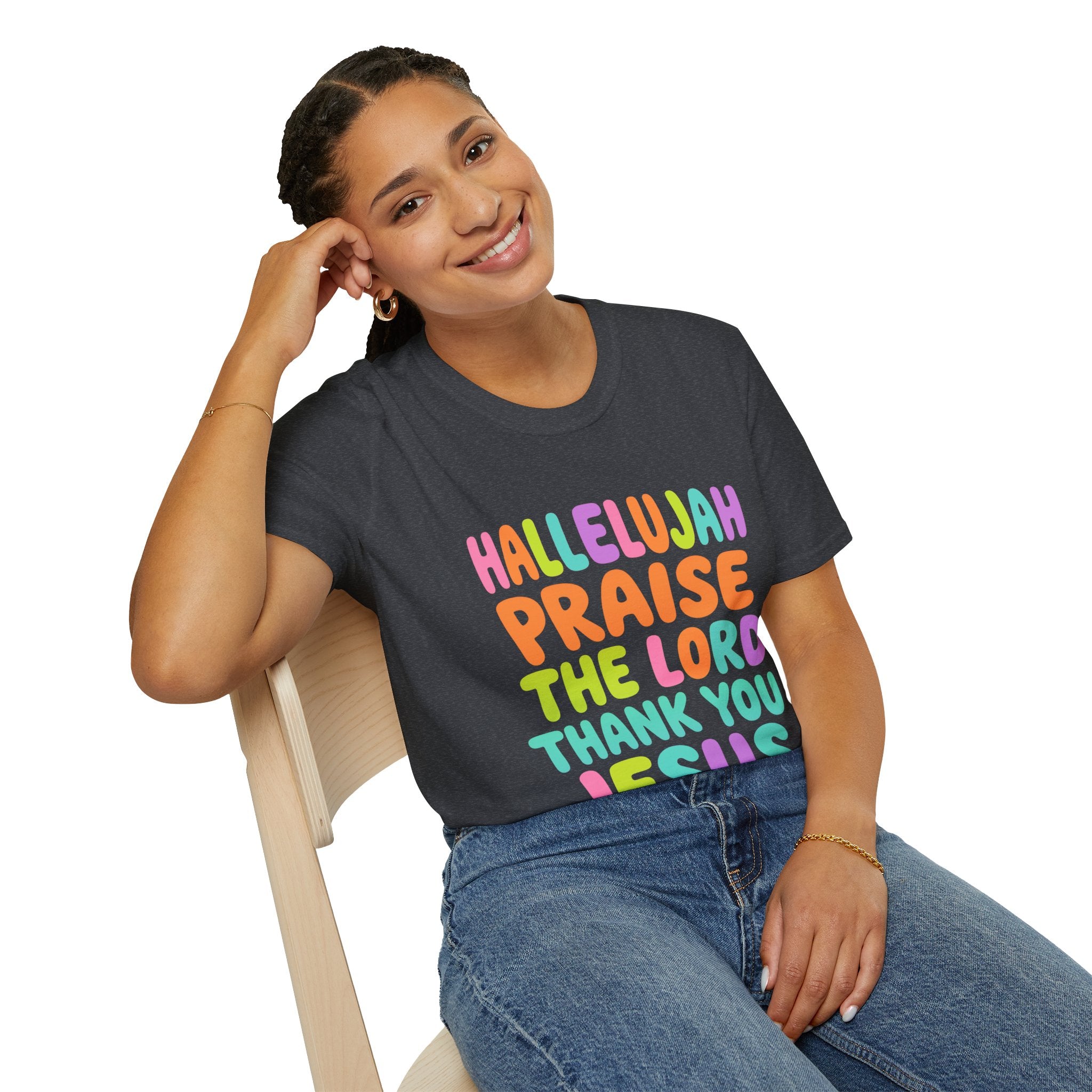 Hallelujah Praise The Lord Thank You Jesus T-Shirt