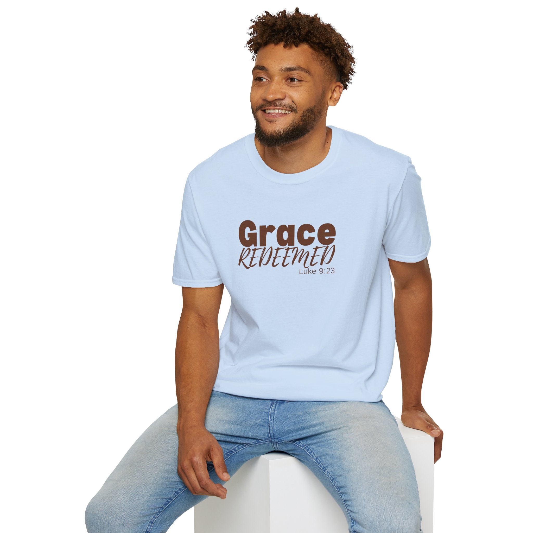 Grace Redeemed Luke 9:23 T-Shirt