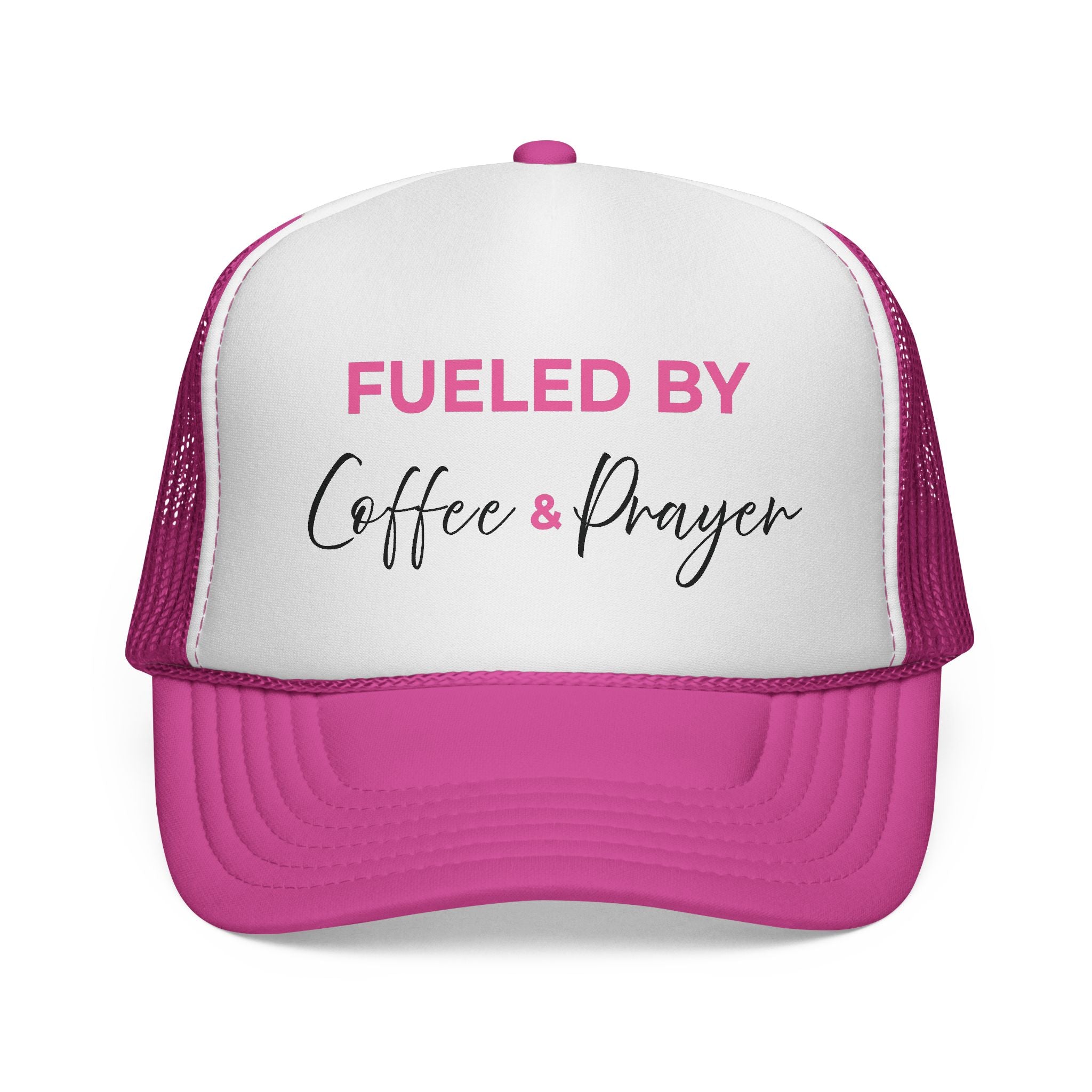 Fueled by Coffee & Prayer Trucker Hat