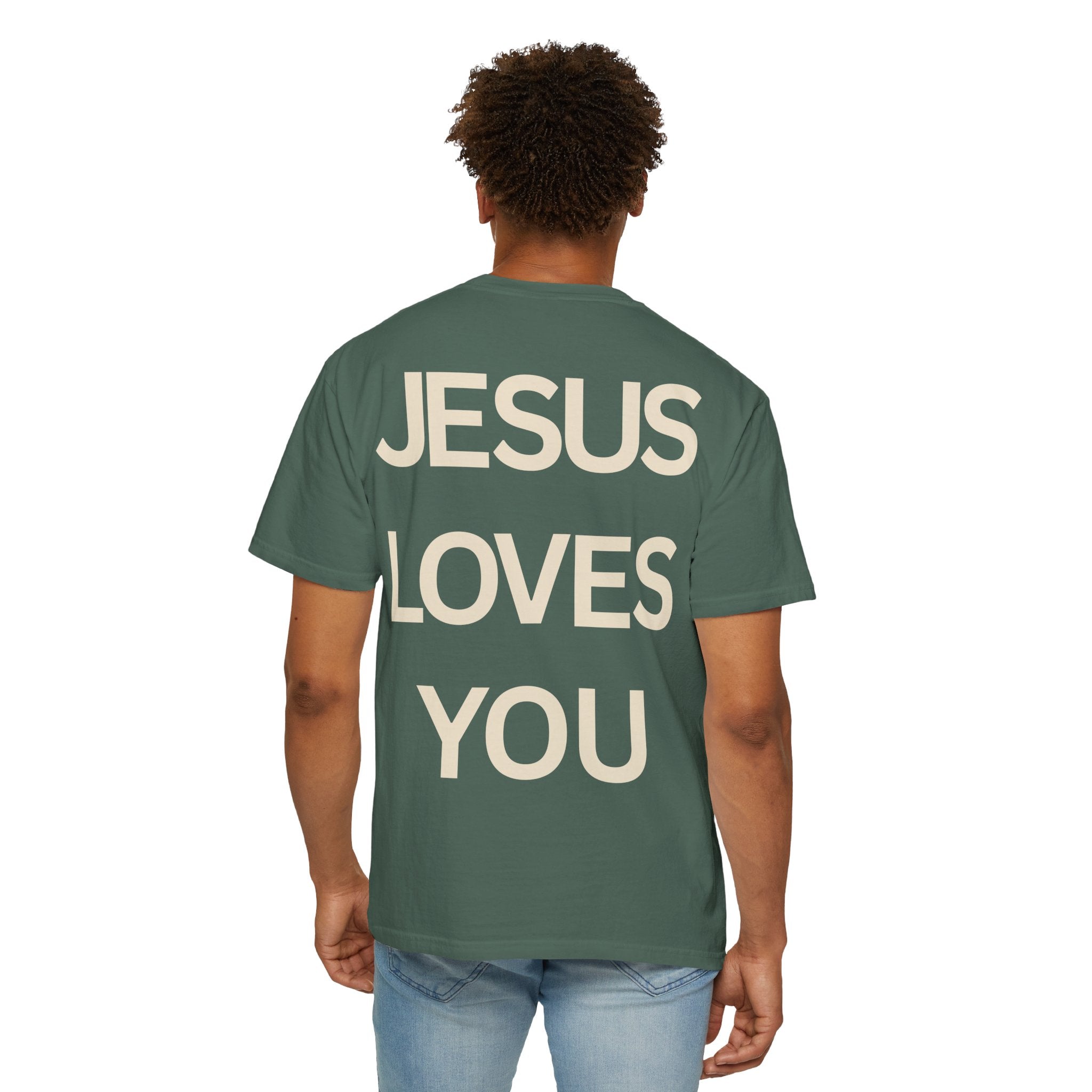 Jesus Loves You Romans 5:8 T-Shirt