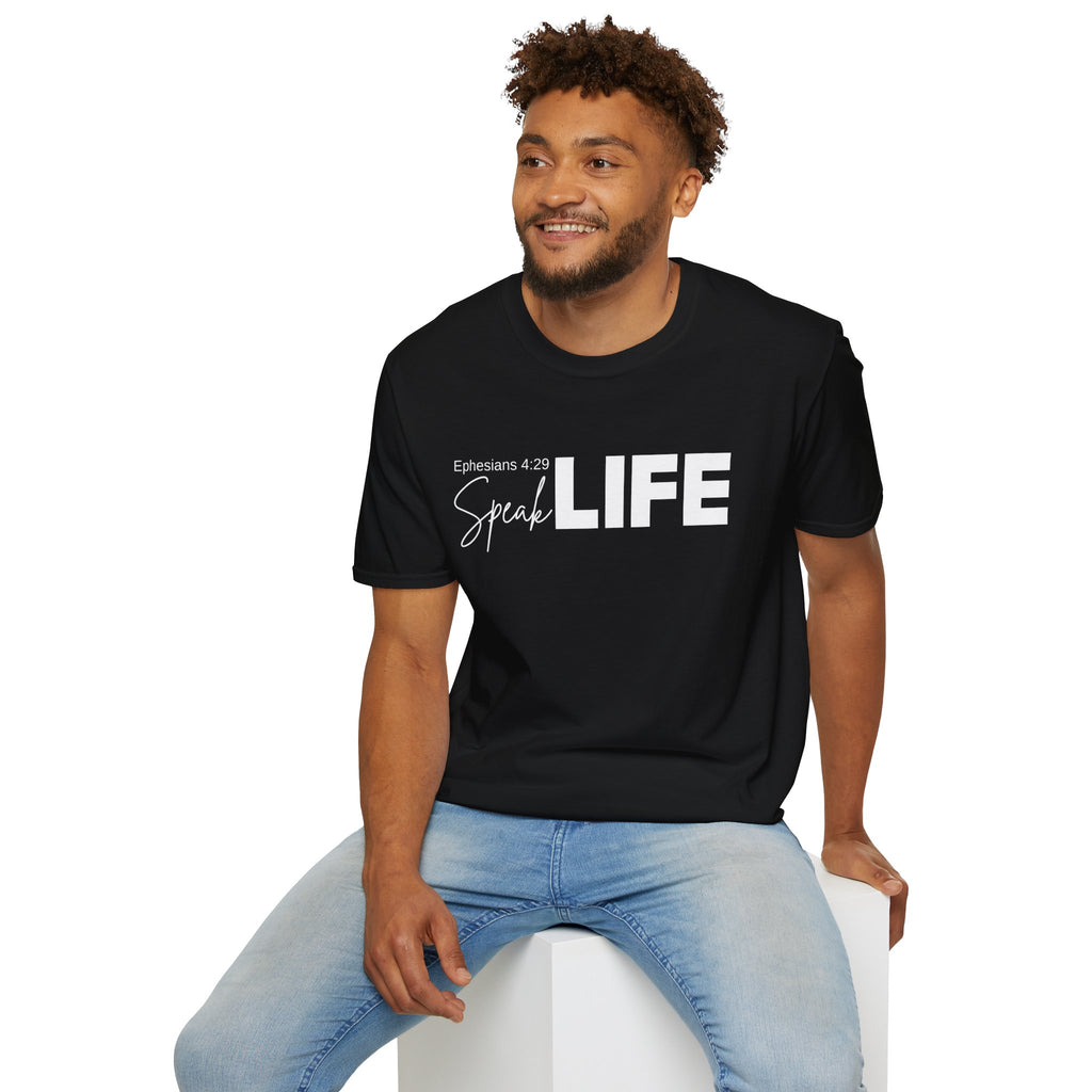 Speak Life Ephesians 4:29 Scripture T-Shirt
