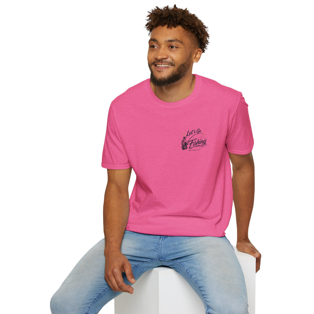 Fishing T-Shirt — "I Will Make You Fishers of Men" Fishing Tee