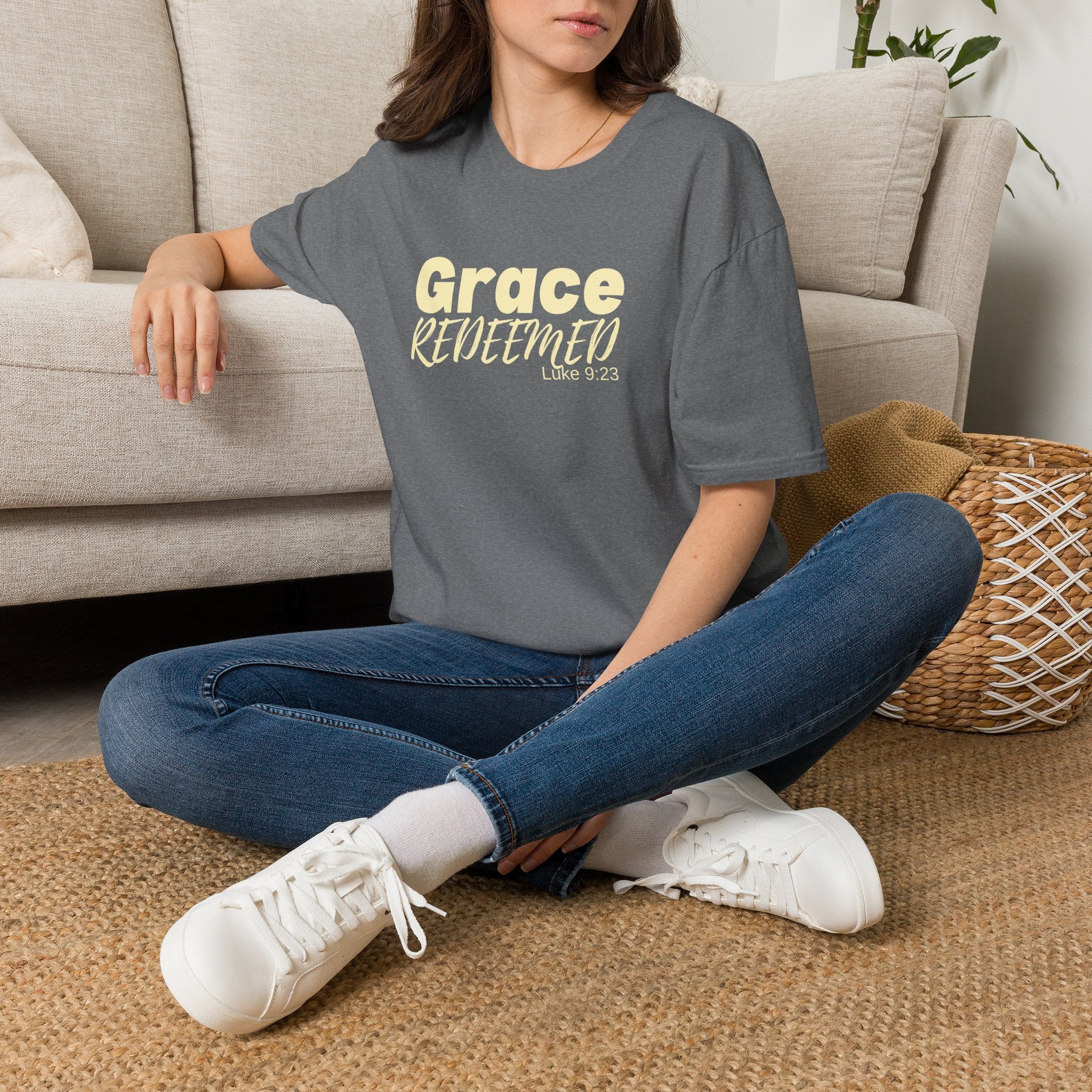 Grace Redeemed Luke 9:23 T-Shirt