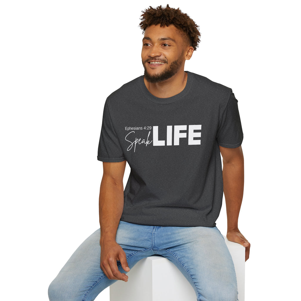 Speak Life Ephesians 4:29 Scripture T-Shirt