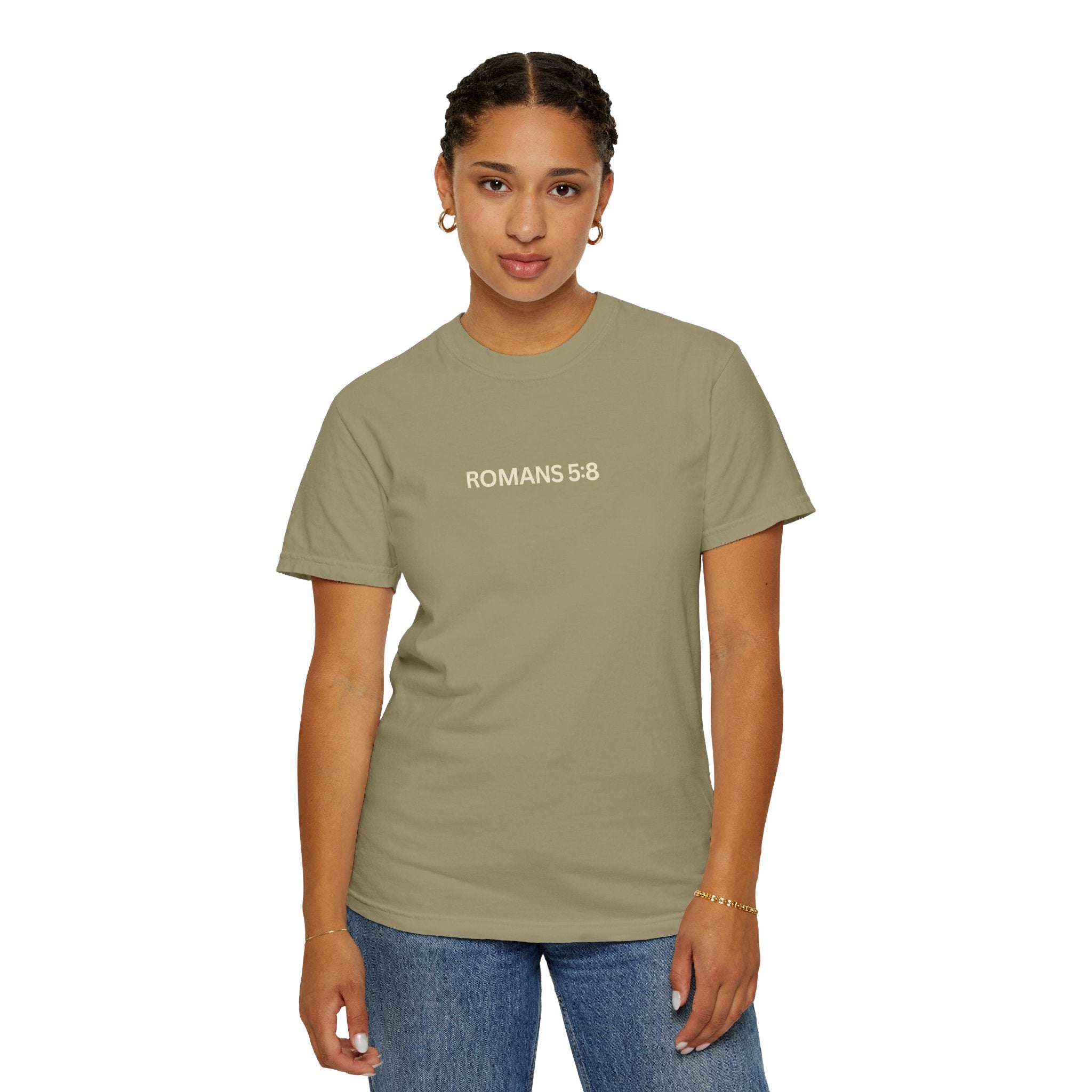 Jesus Loves You Romans 5:8 T-Shirt