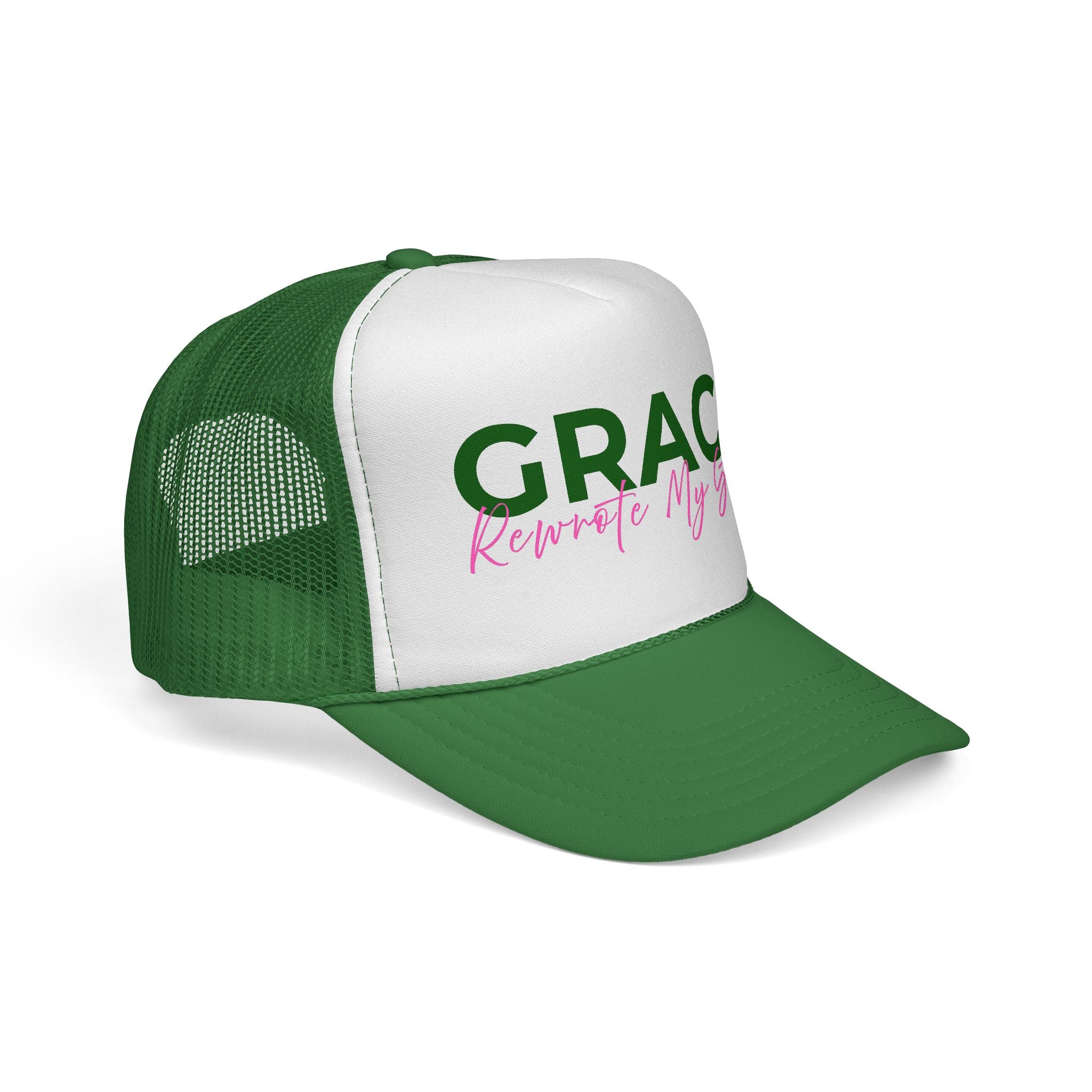 Grace Rewrote My Story Trucker Hat
